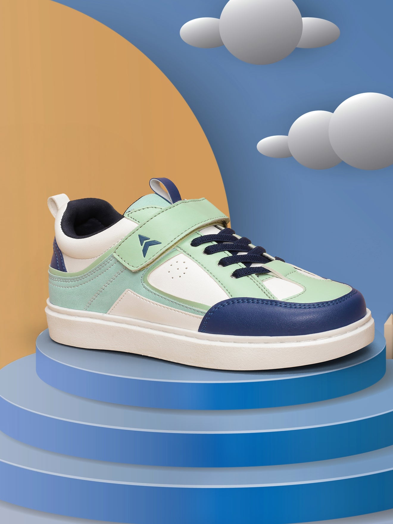 Avant Kids Zoomix Sneaker - L.Blue/White