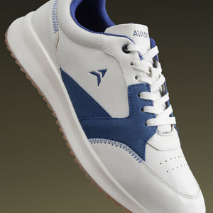 Avant Men's MotionCore Running Shoes - White/Royal Blue