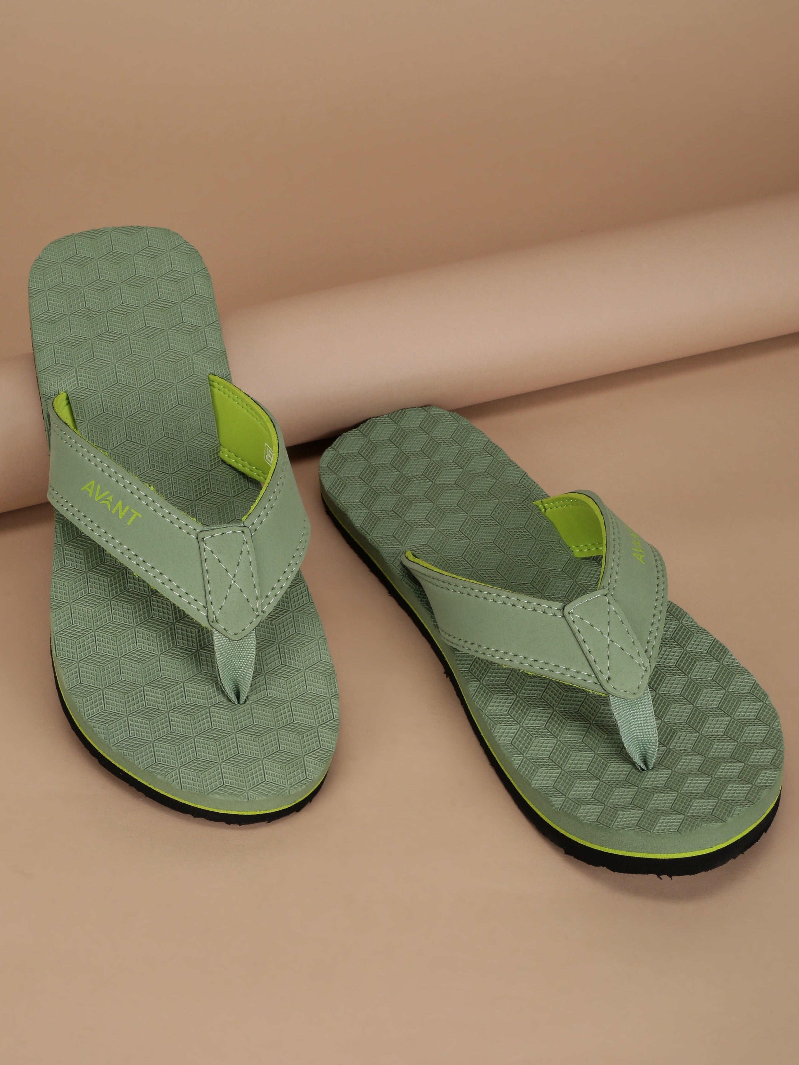 Avant Men's Cube Flip Flops - Pista
