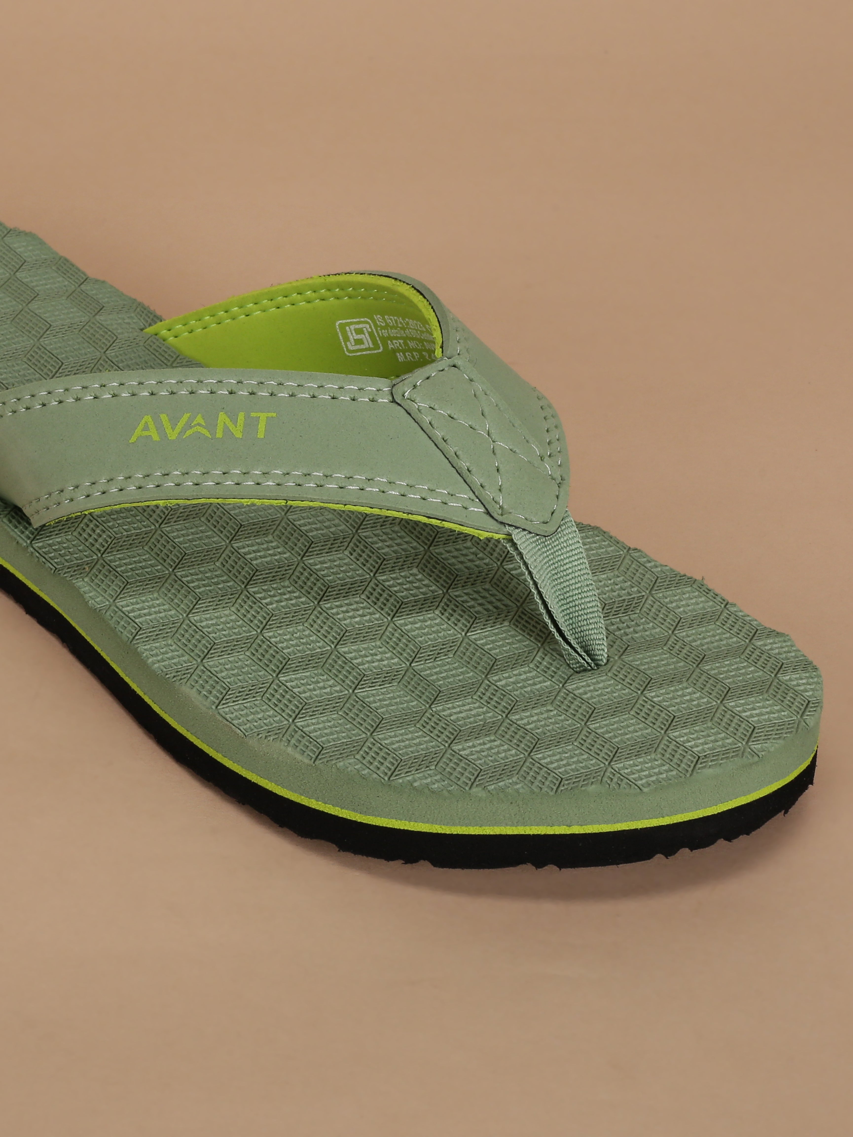 Avant Men's Cube Flip Flops - Pista