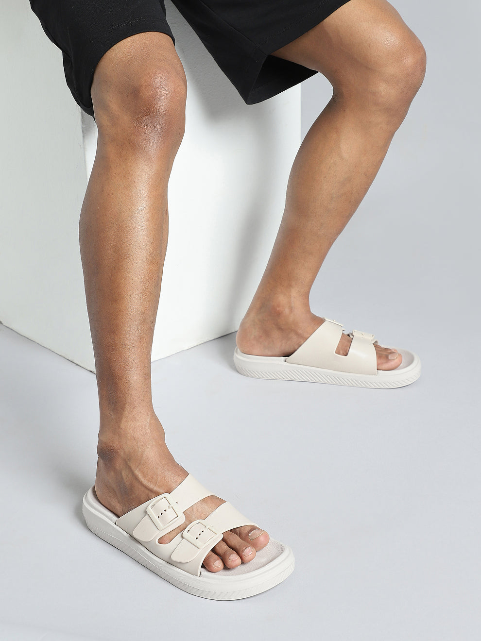 Avant Men’s Brisk Sliders - Cream