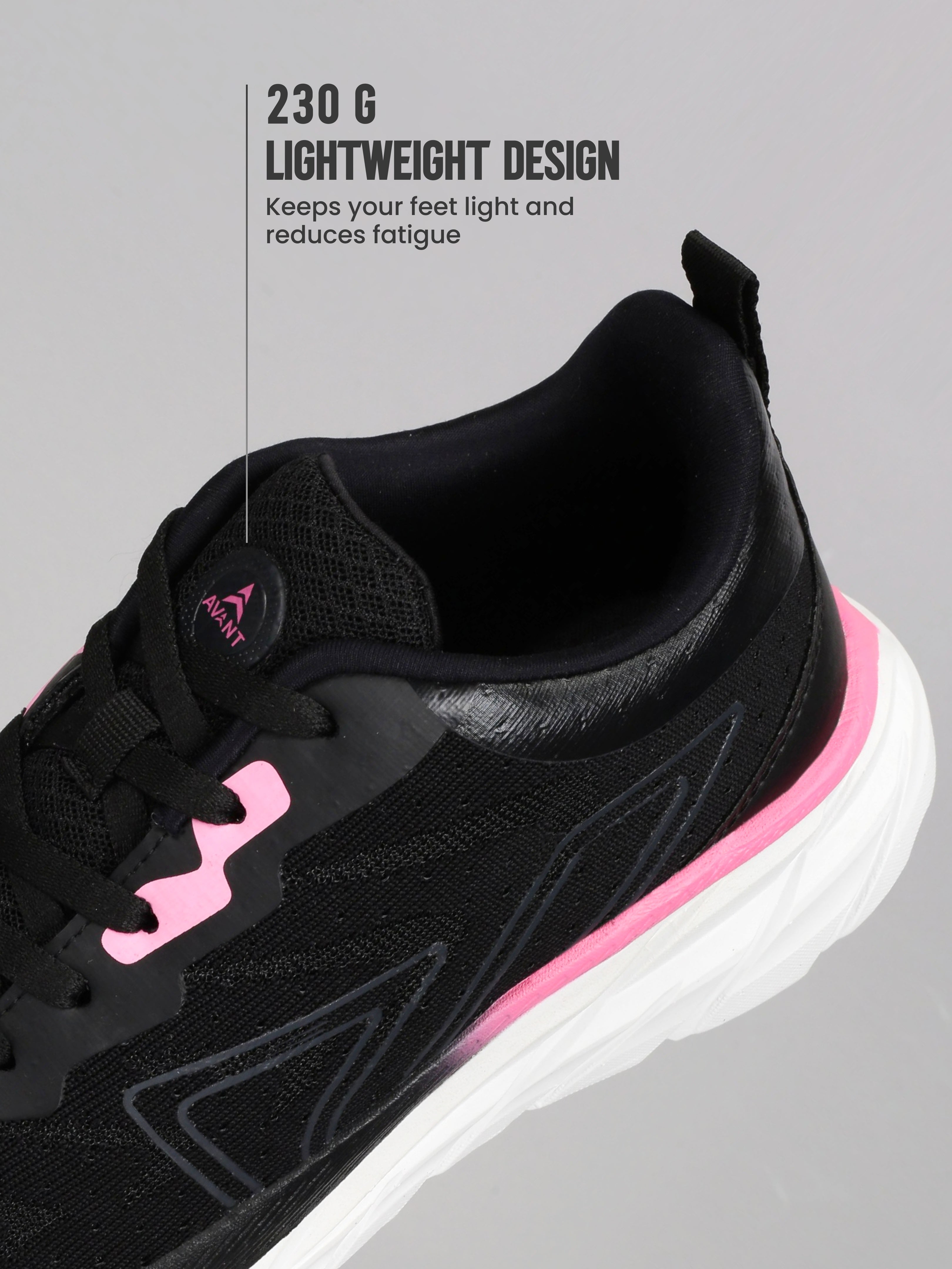 Avant Women's Soara Running Shoes - Black/Pink