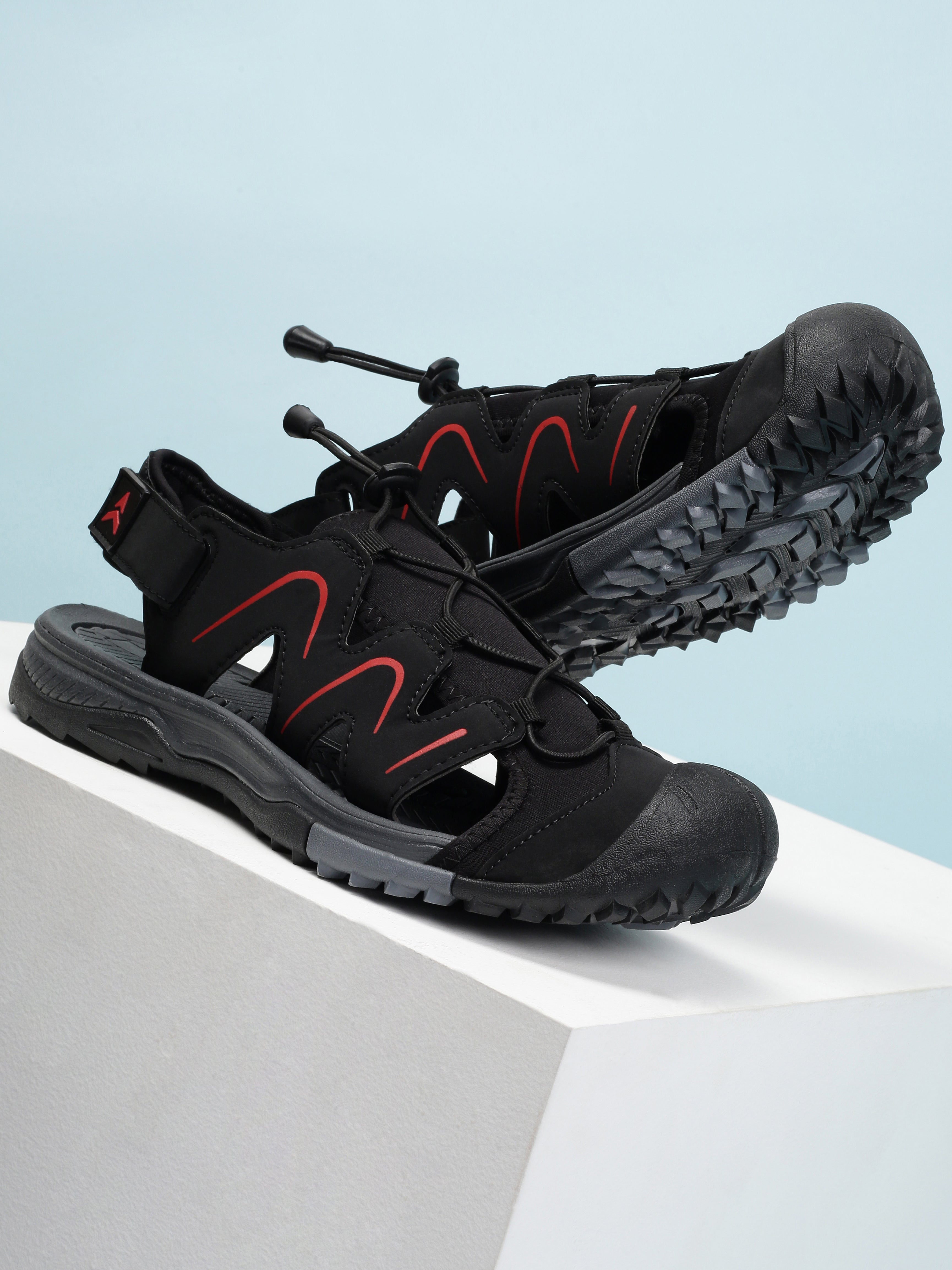 Avant Men's Rampage Casual Sandals - Black