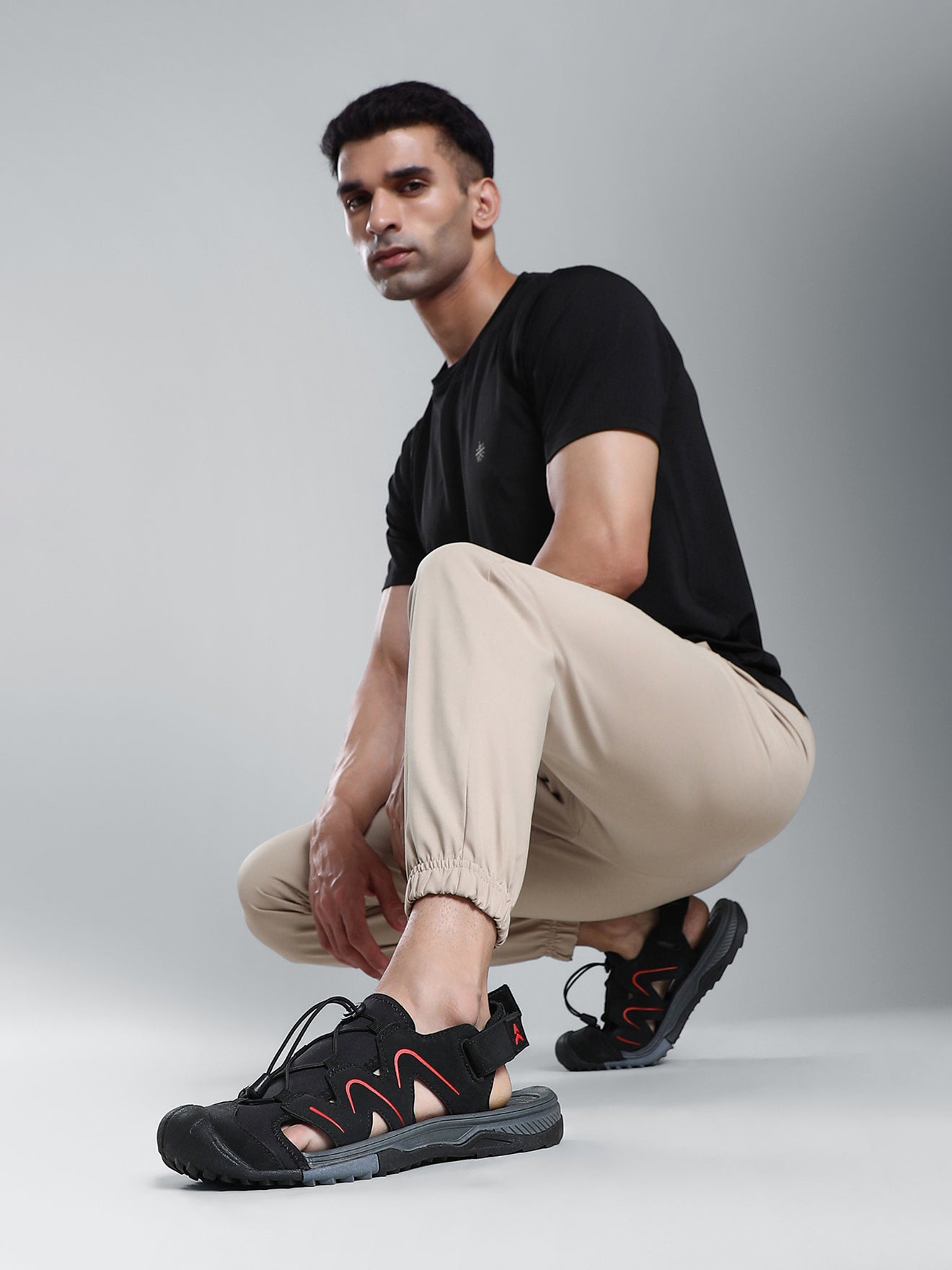 Avant Men's Rampage Casual Sandals - Black