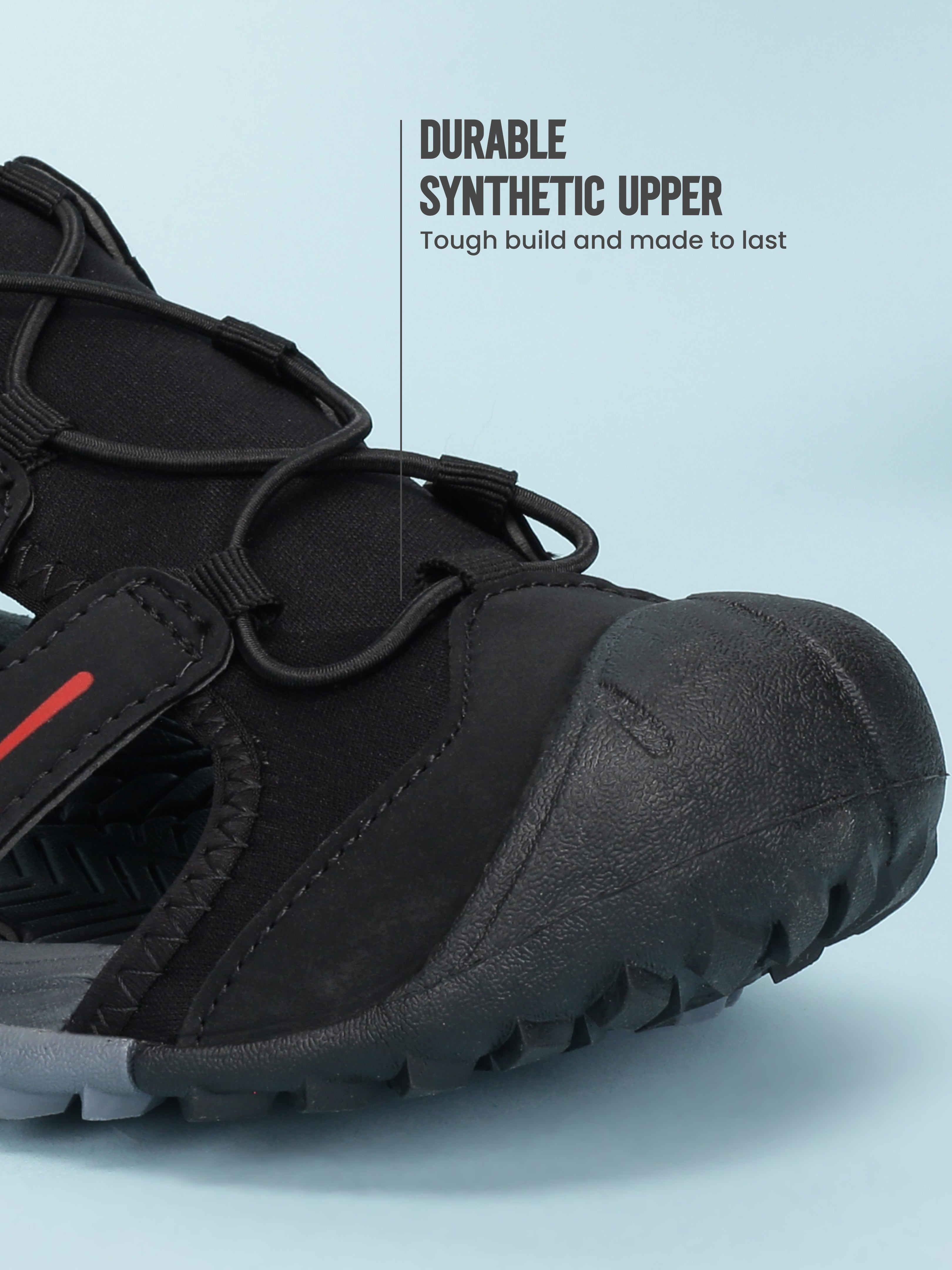 Avant Men's Rampage Casual Sandals - Black