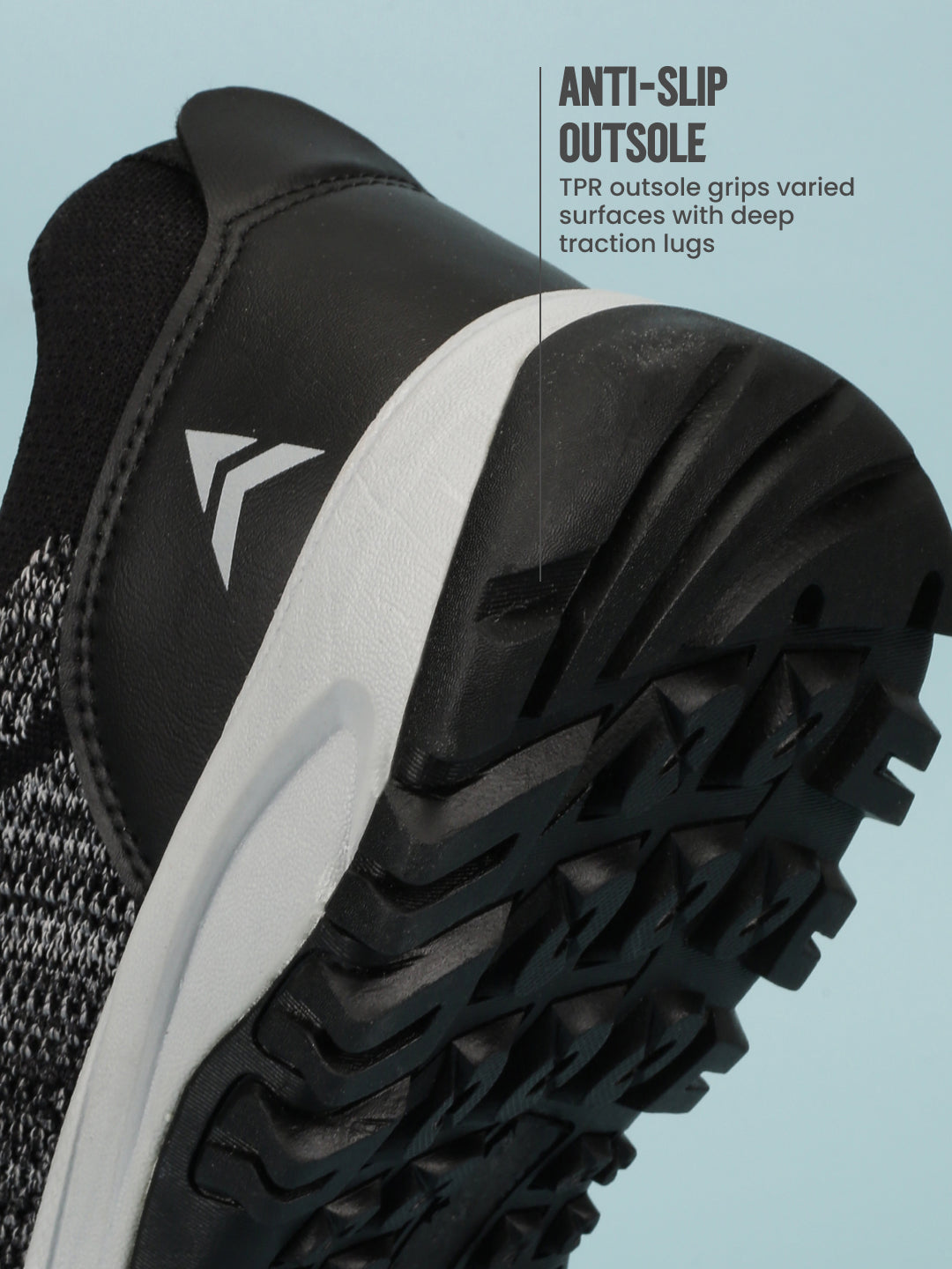 Avant Men’s EasyGlide Slip-on Walking Shoes - Black