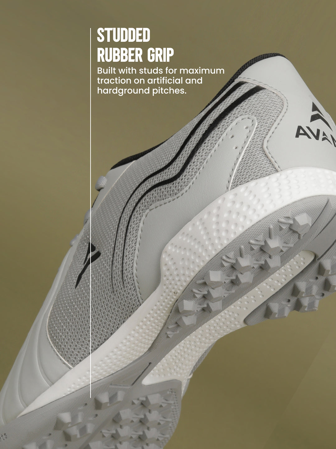 Avant Men's Streamline Turf Football Shoes - Grey