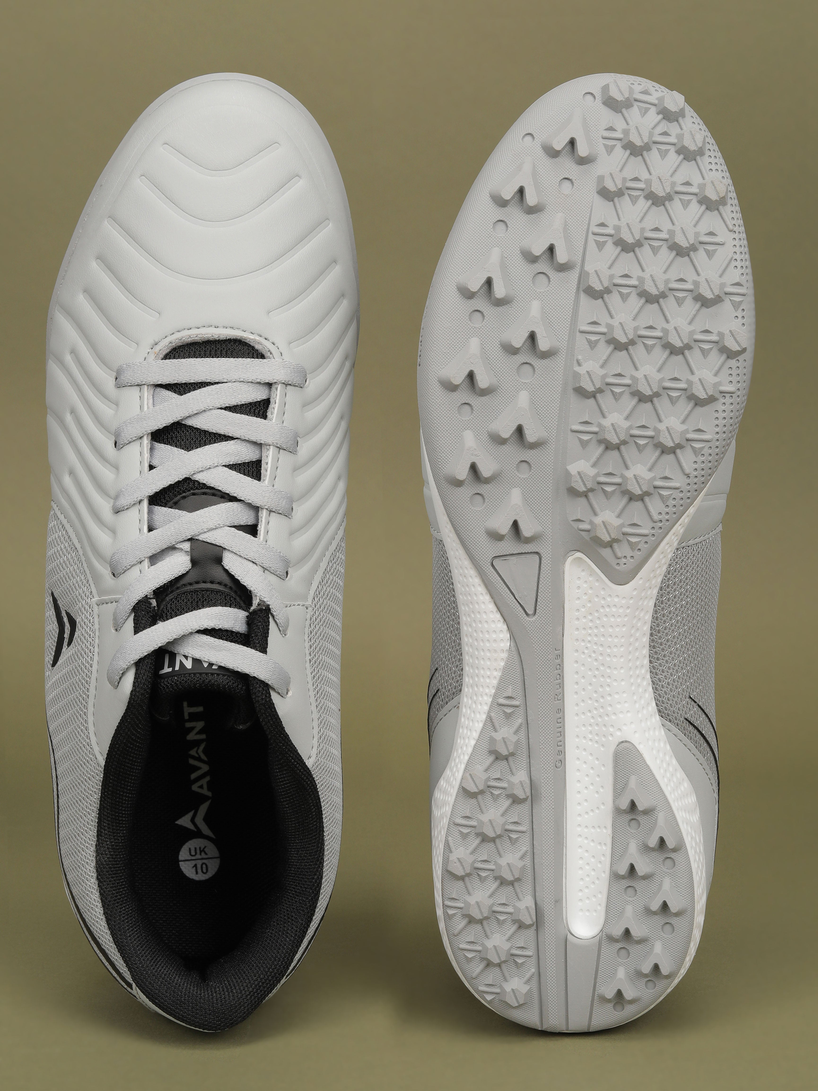 Avant Men's Streamline Turf Football Shoes - Grey