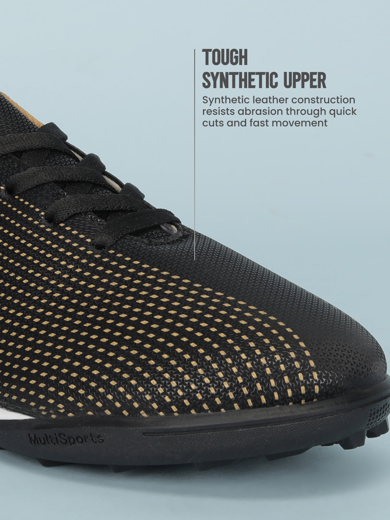 Avant Men's TurfMaster Pro Football Shoes - Black