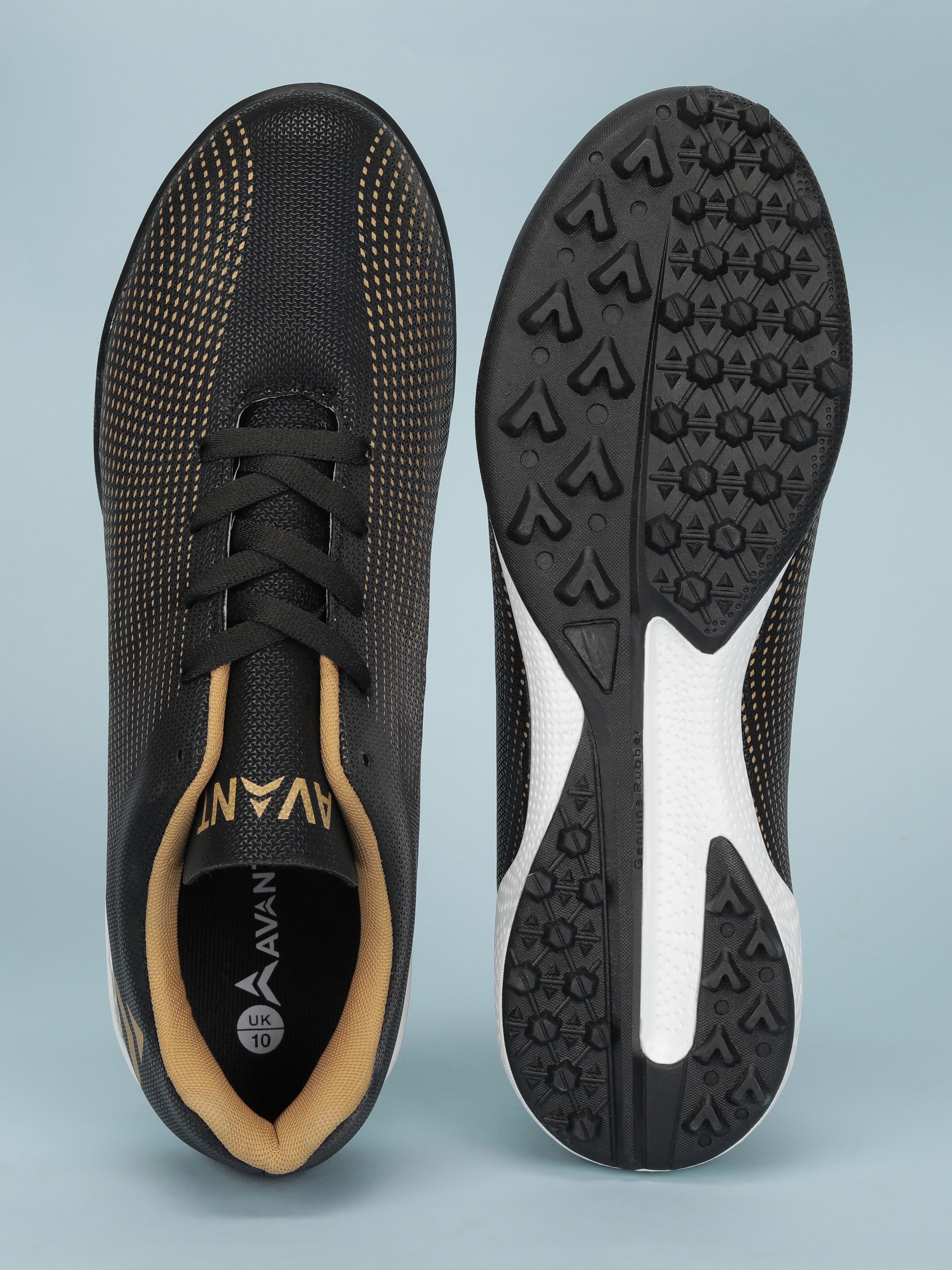 Avant Men's TurfMaster Pro Football Shoes - Black