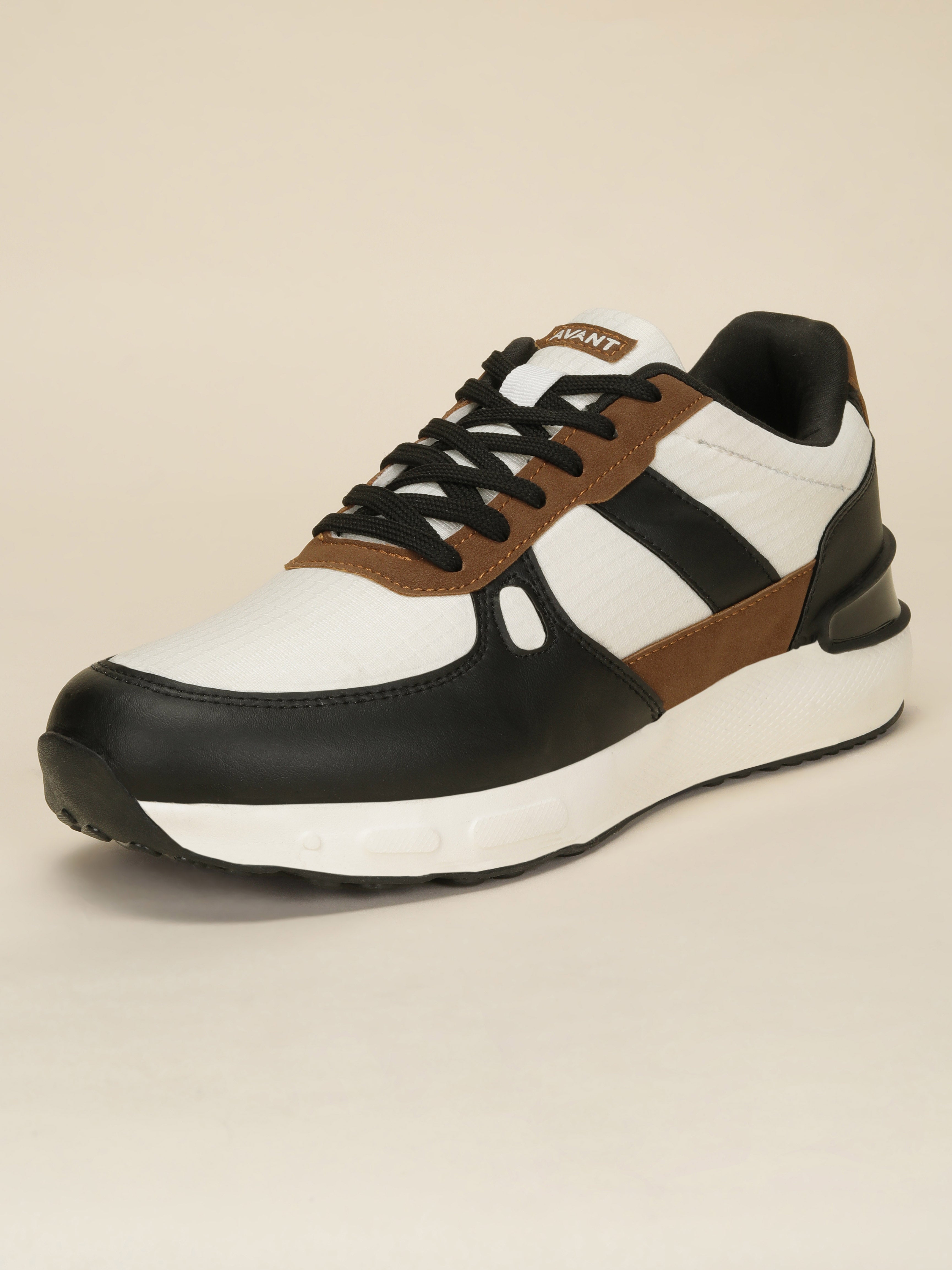 Avant Men's StepWise Sneakers - Beige/Black