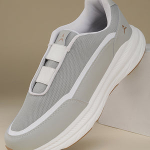 Avant Men's StrideEase Slip-On Walking Shoes - L.Grey