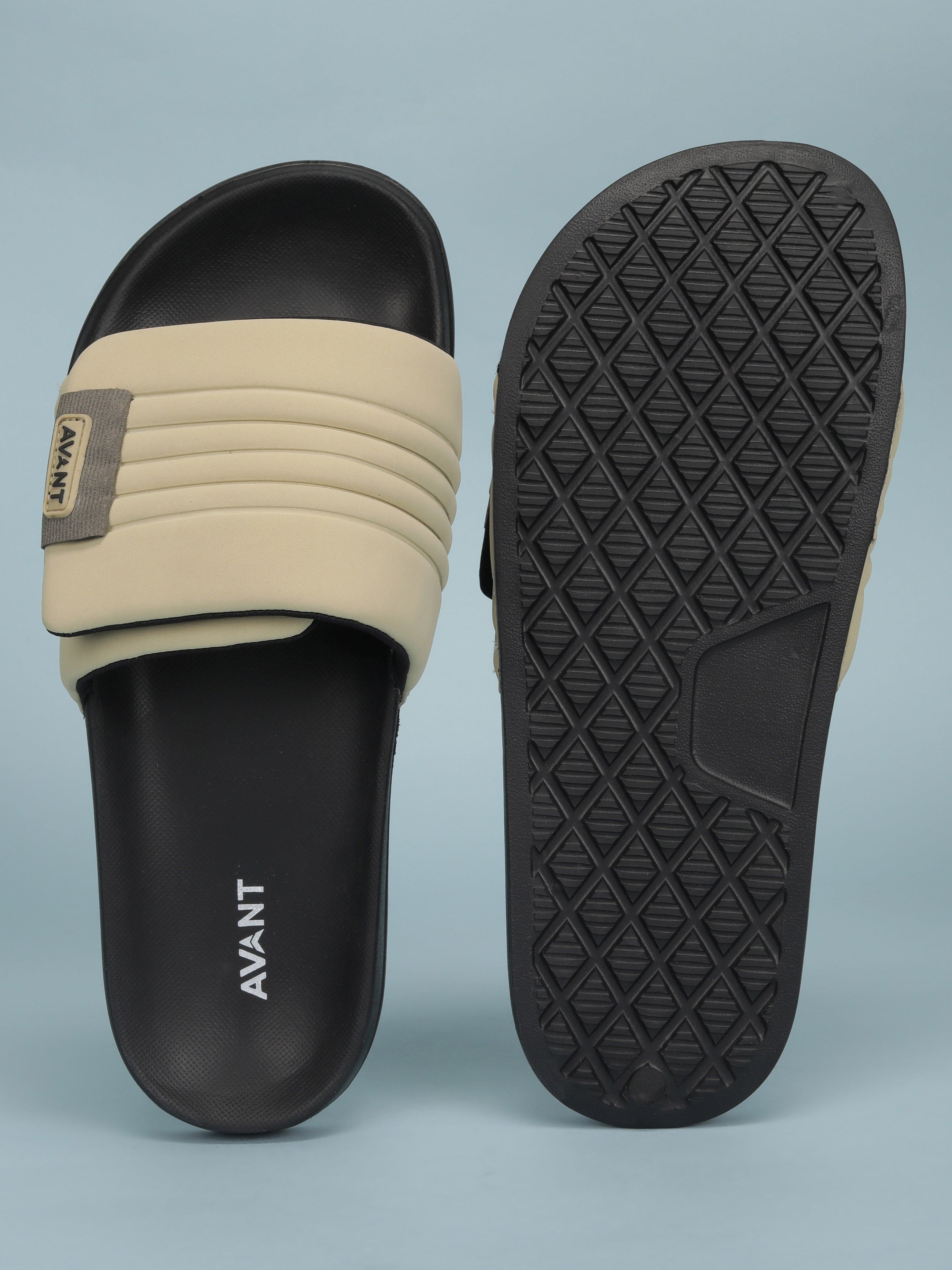 Avant Men's SoftLine Sliders - Beige