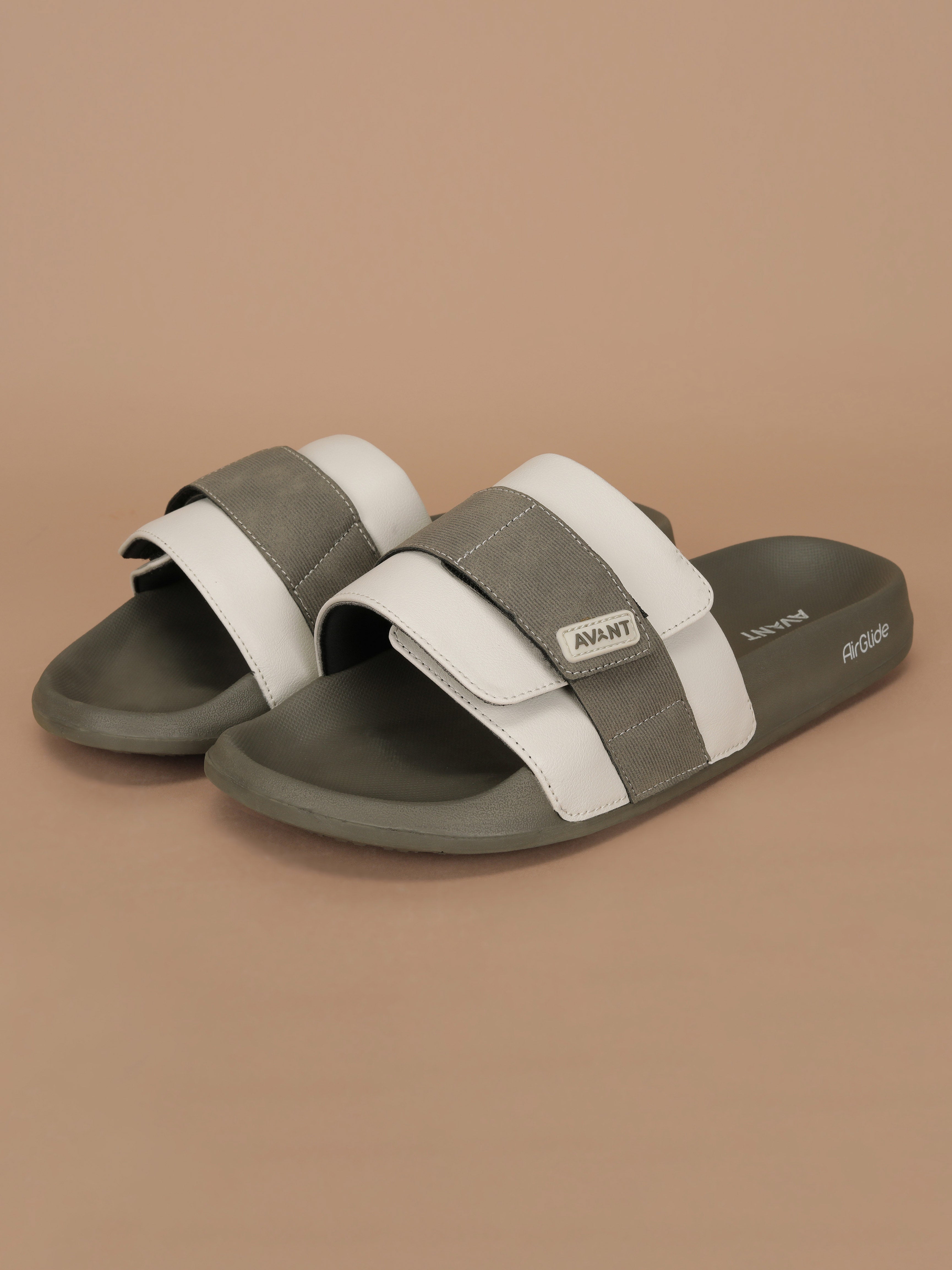 Avant Men's EasyTread Sliders - Beige