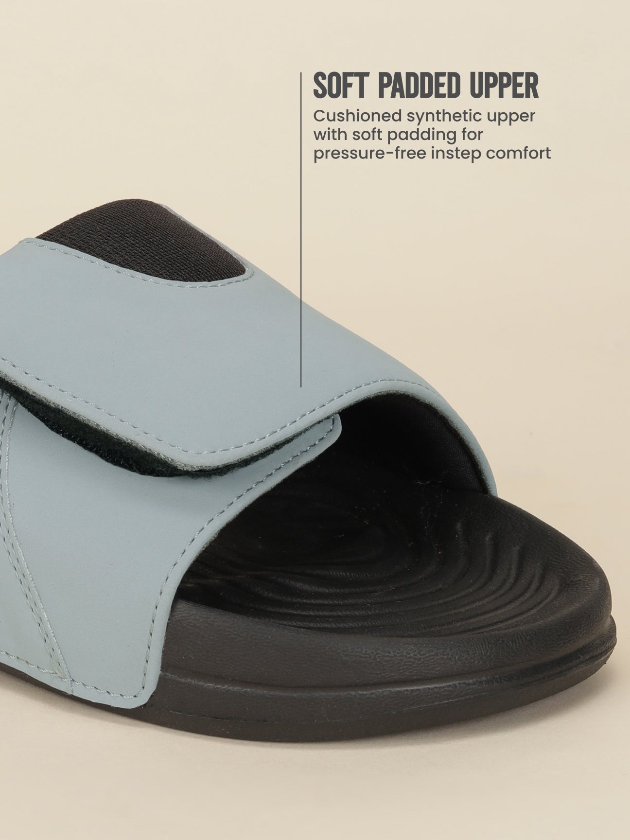 Avant Men's PlushStep Sliders - Glacier Blue