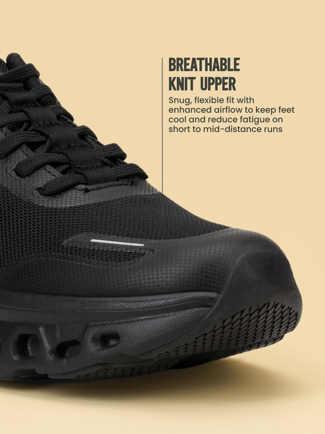 Avant Men's GlideCore Running Shoes - Black