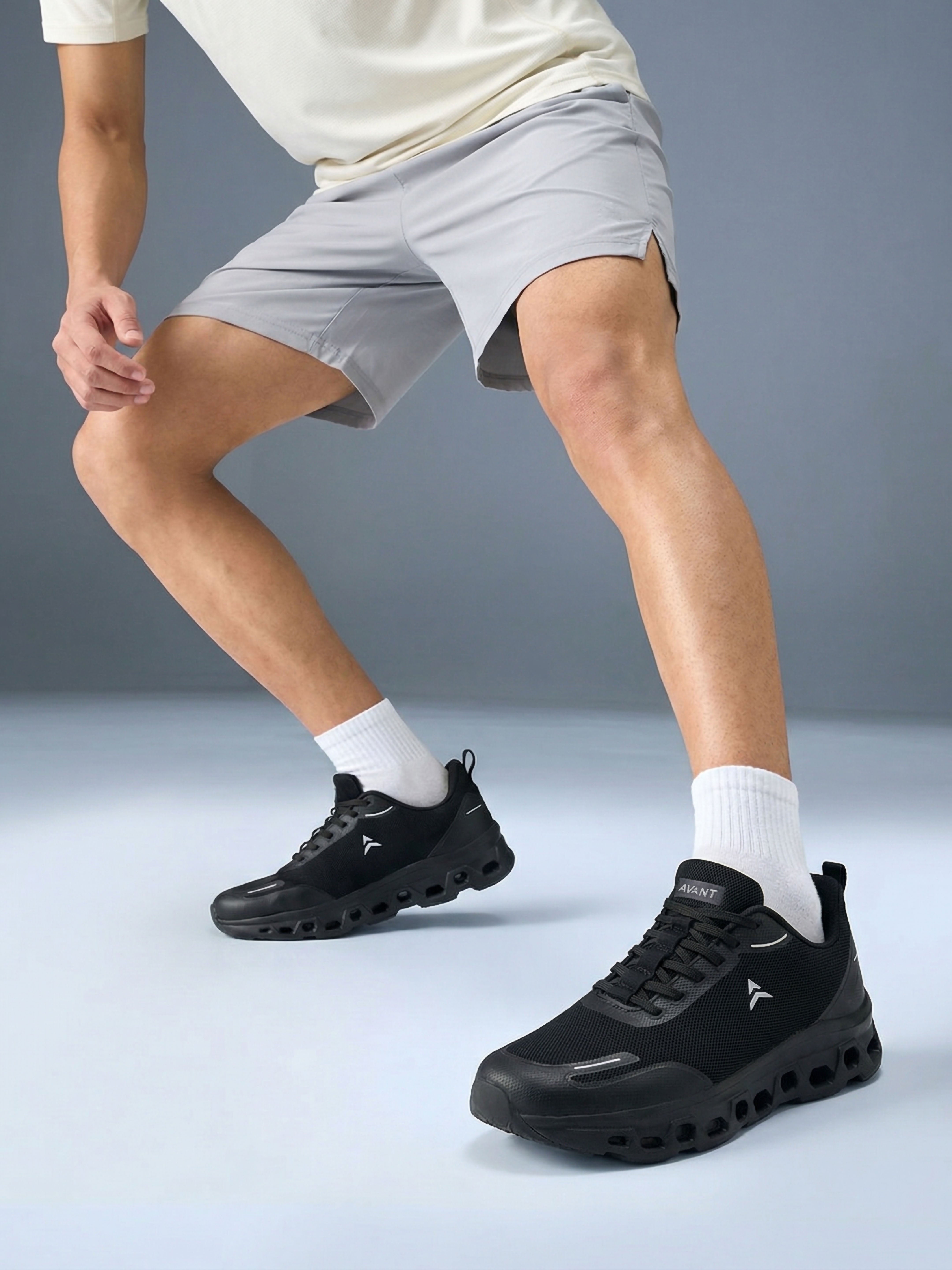 Avant Men's GlideCore Running Shoes - Black