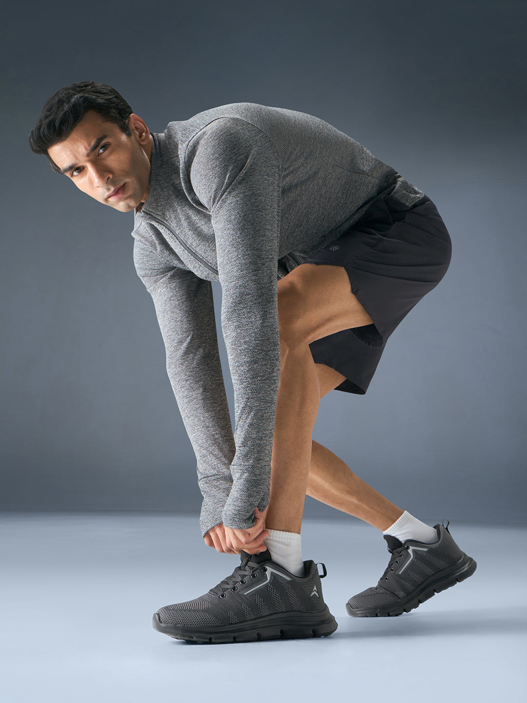 Avant Men's EnduraStep Walking Shoes - Black/Grey