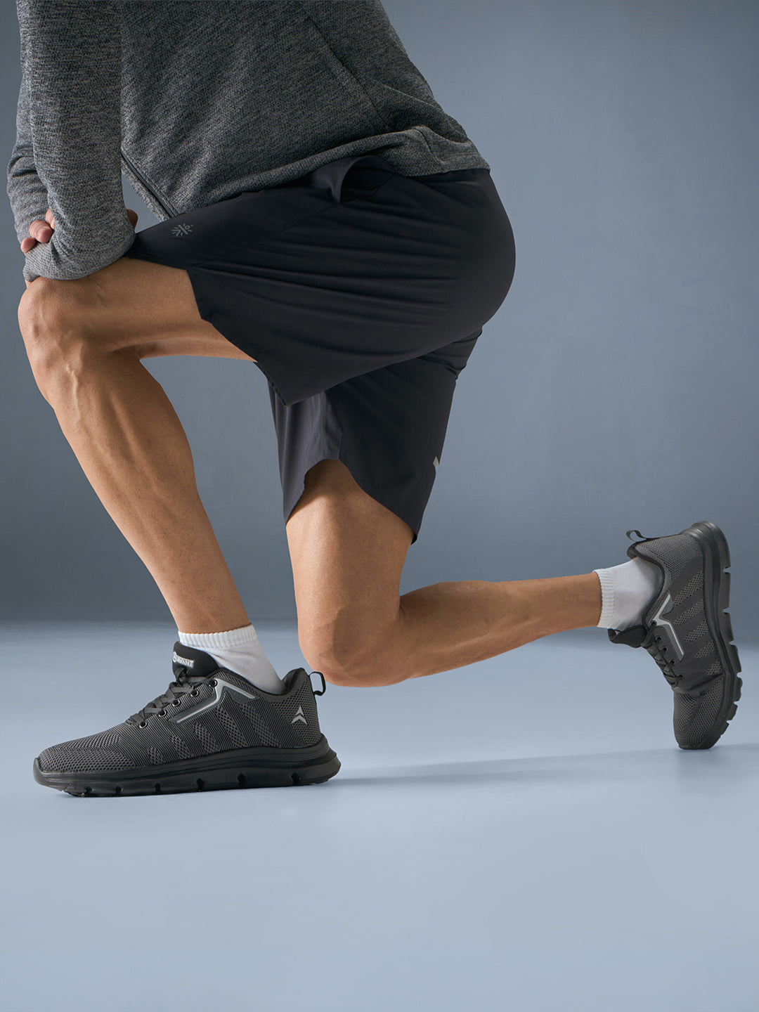 Avant Men's EnduraStep Walking Shoes - Black/Grey