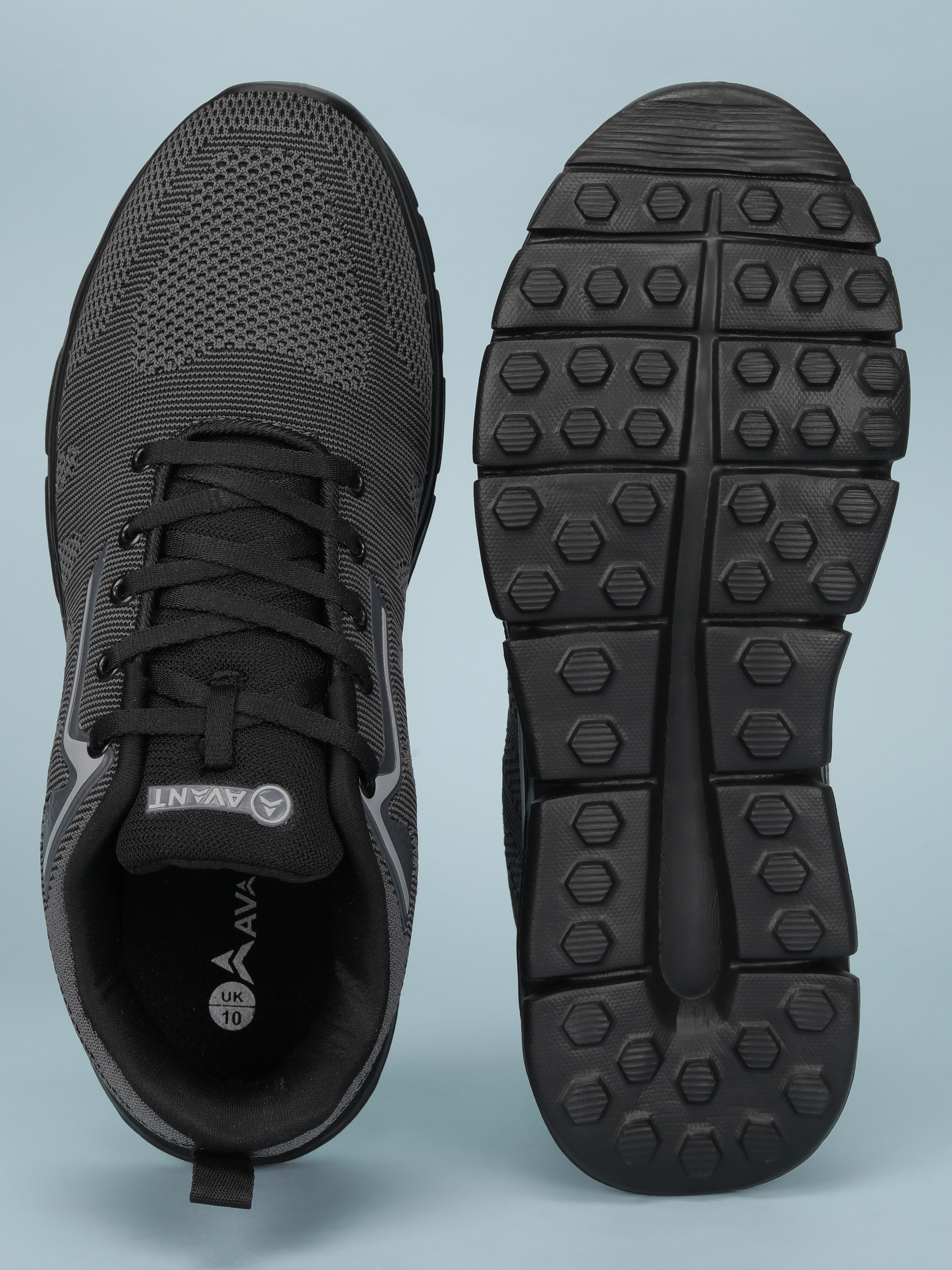 Avant Men's EnduraStep Walking Shoes - Black/Grey