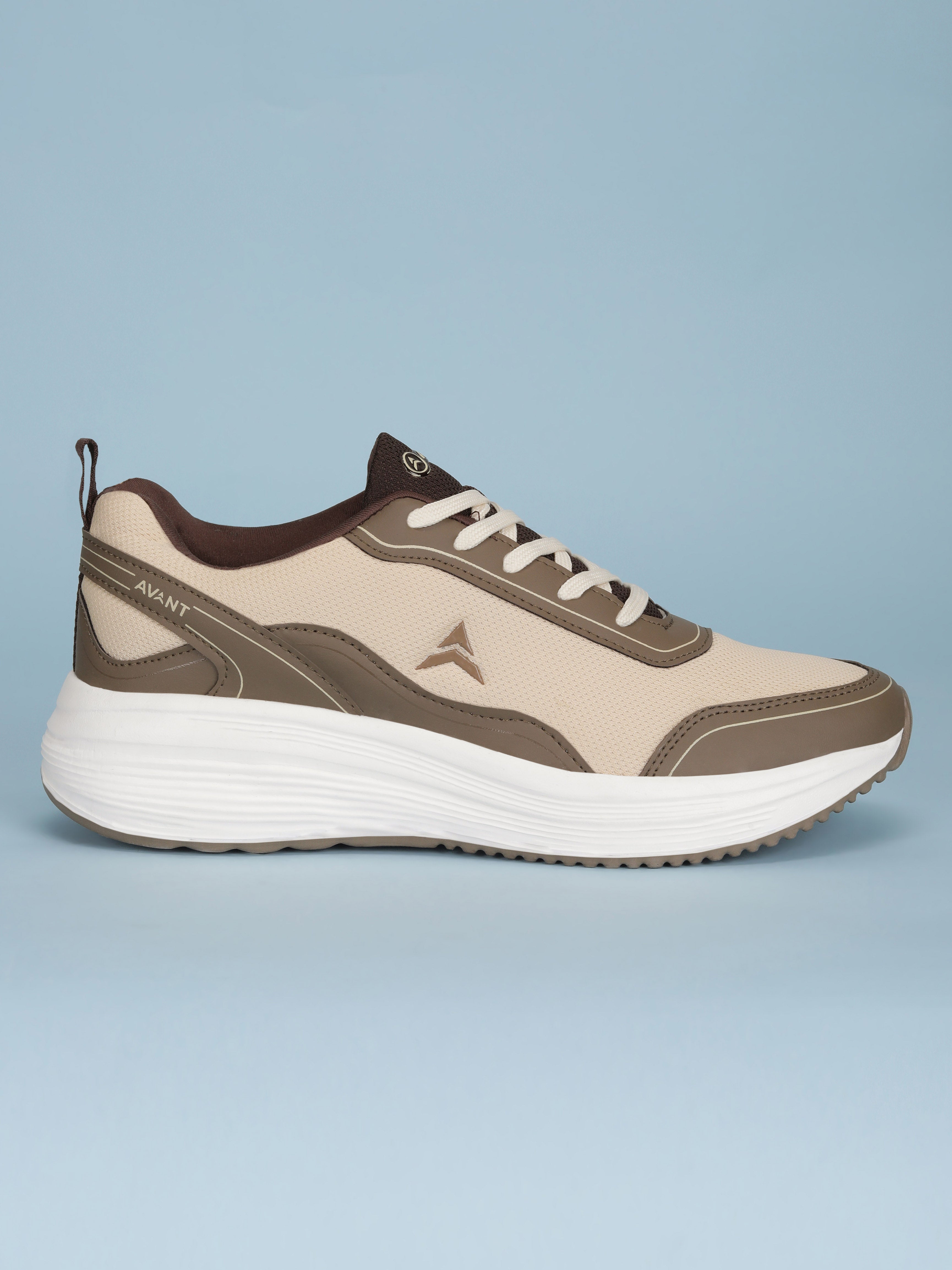 Avant Men's SoleEase Walking Shoes - Brown/Beige