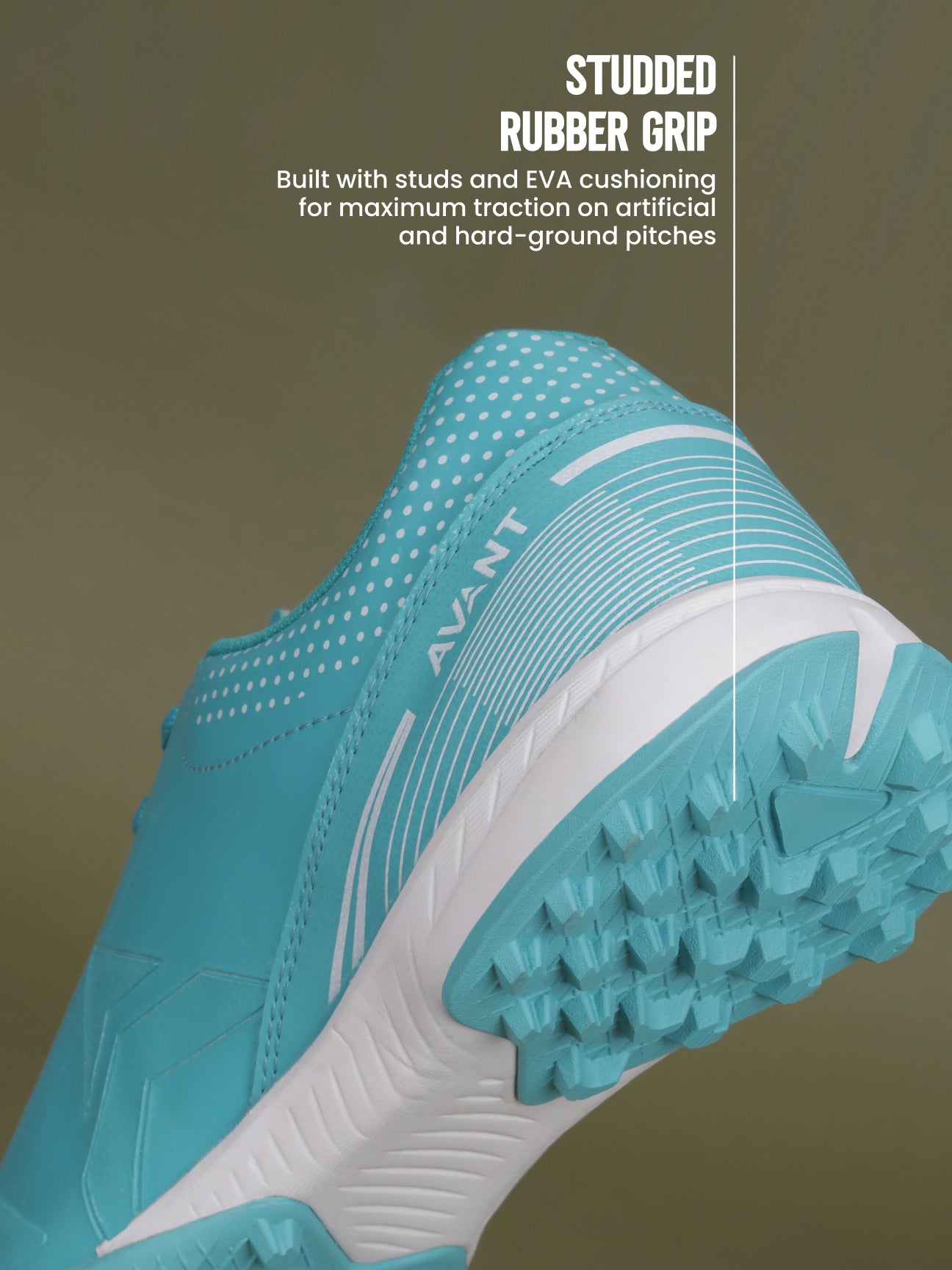 Avant Men's EdgeBlaze Football Shoes - Sky Blue