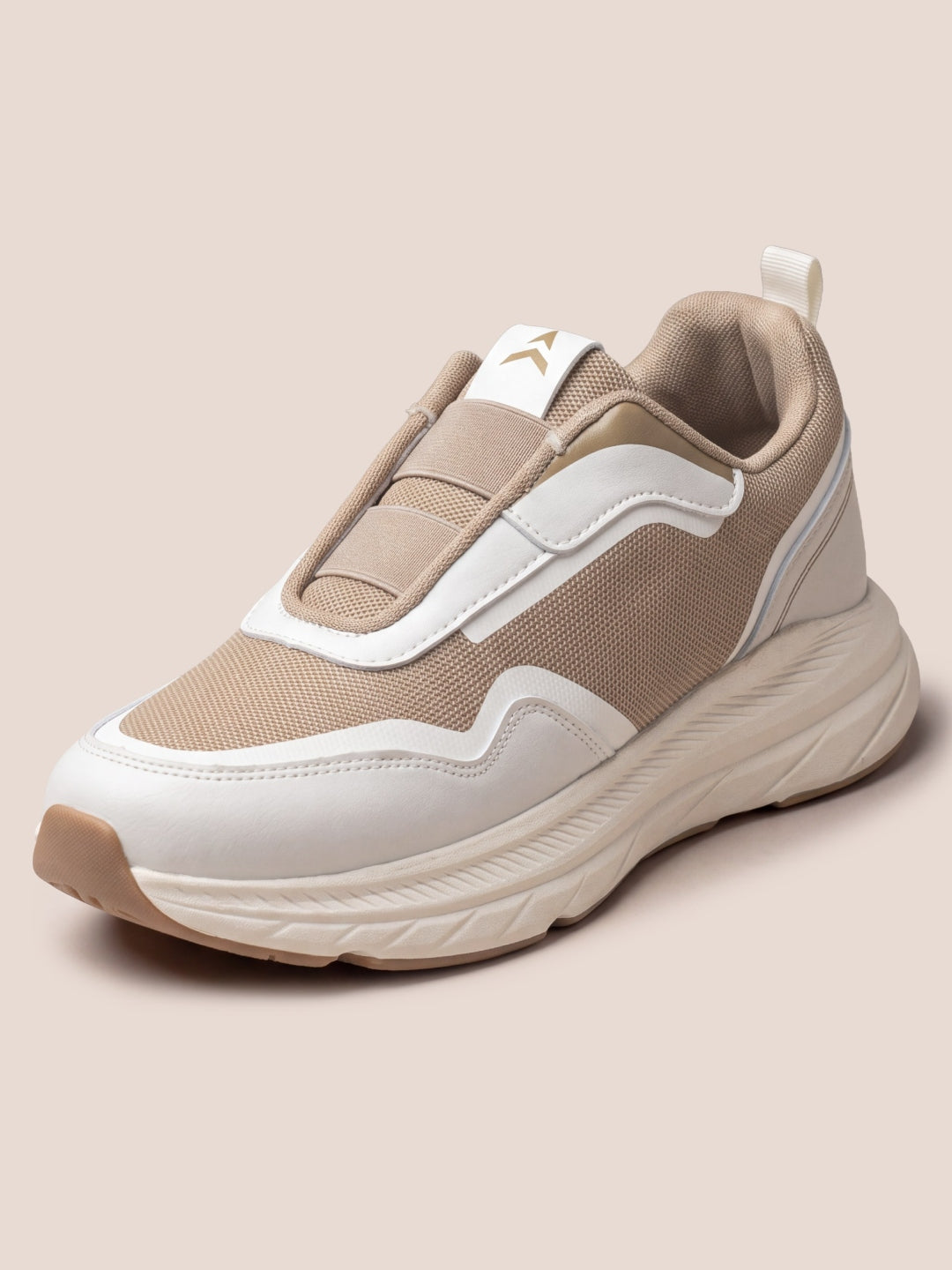 Avant Men's EaseCore Walking Shoes - White/Brown