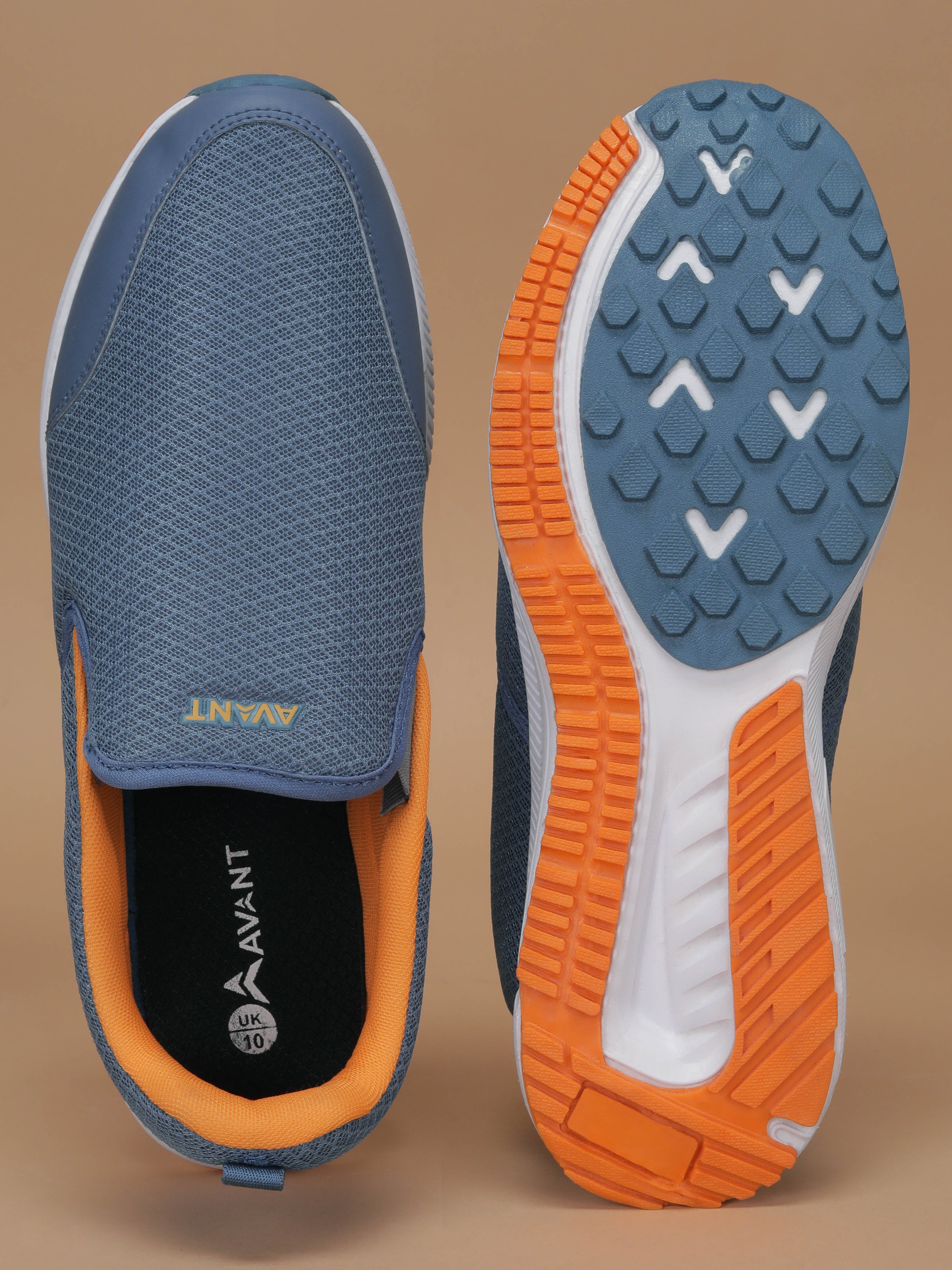 Avant Men's StrideOn Slip-On Walking Shoes - Blue