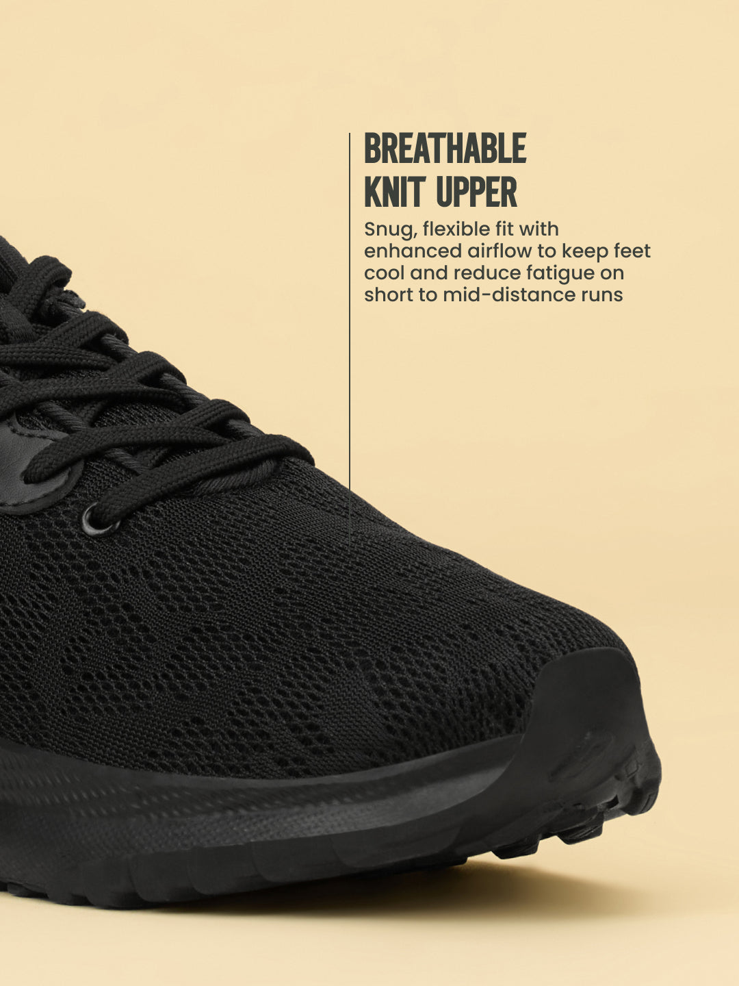 Avant Men's VoltRun Running Shoes - Black