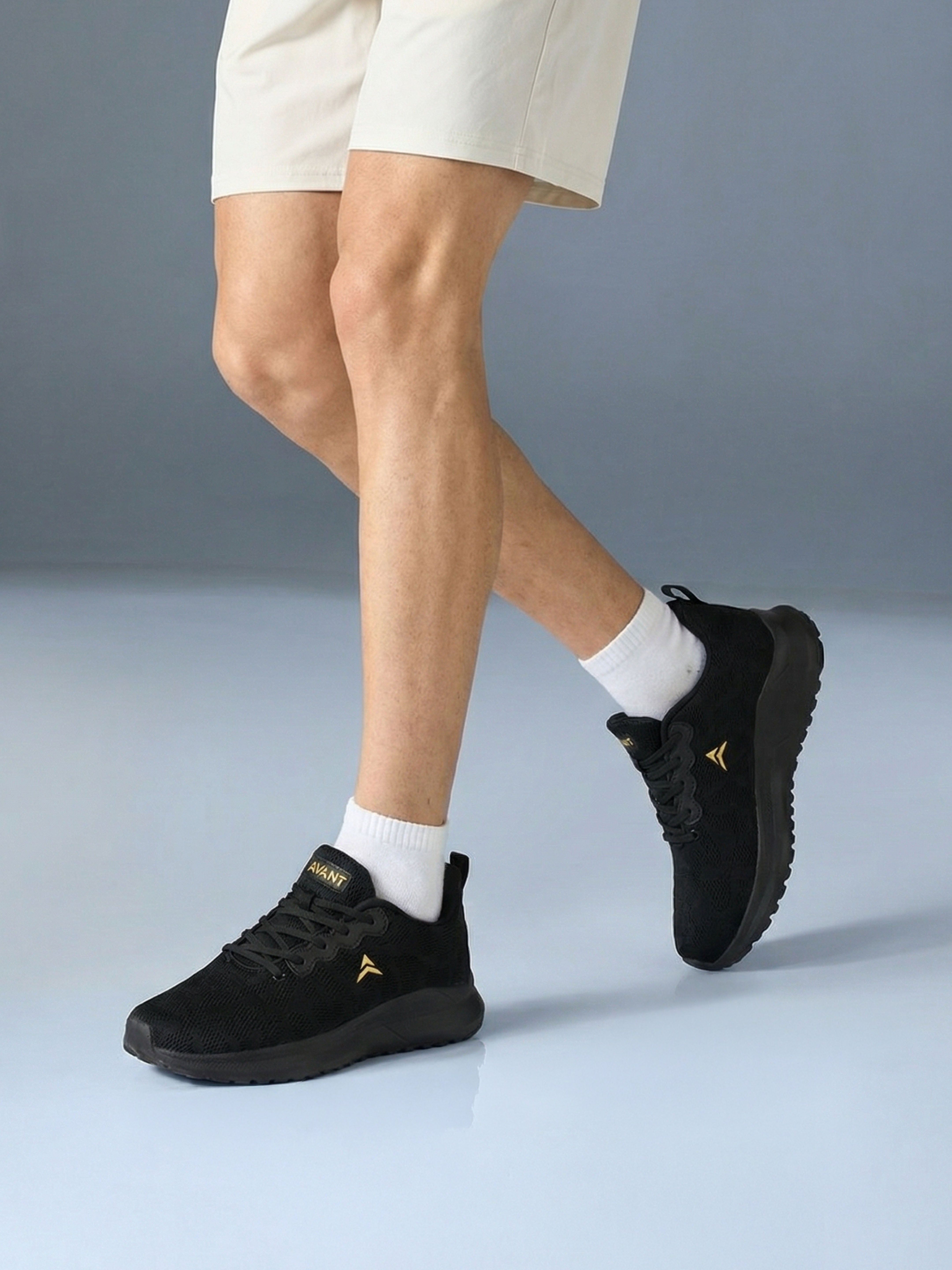 Avant Men's VoltRun Running Shoes - Black