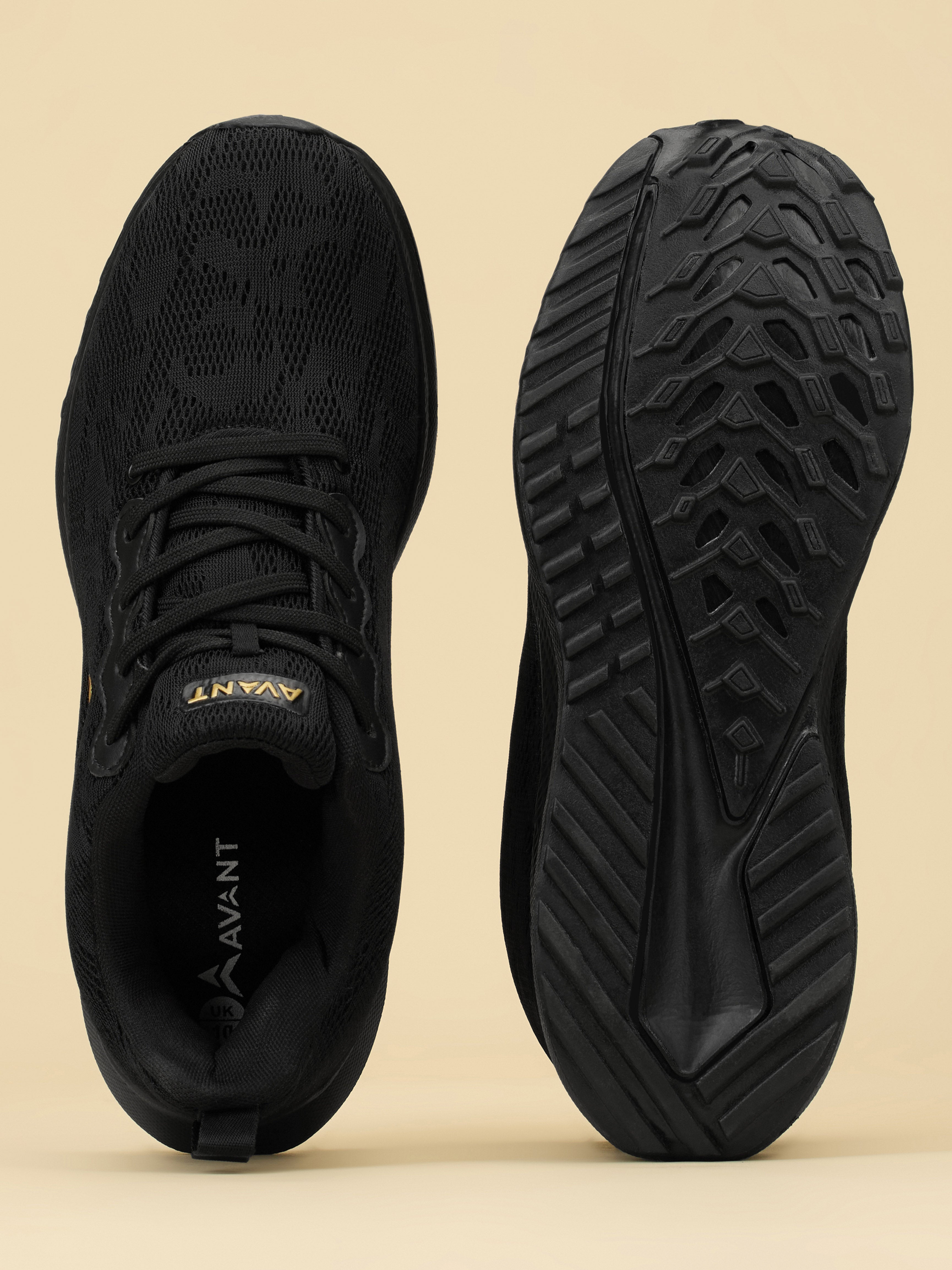 Avant Men's VoltRun Running Shoes - Black