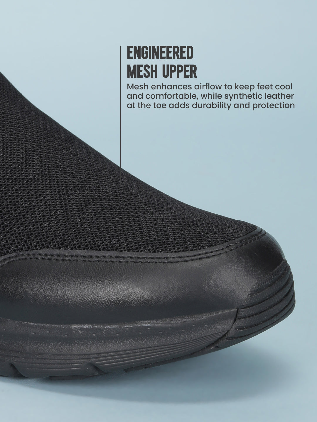 Avant Men's AirCruise Slip-On Walking Shoes - Black