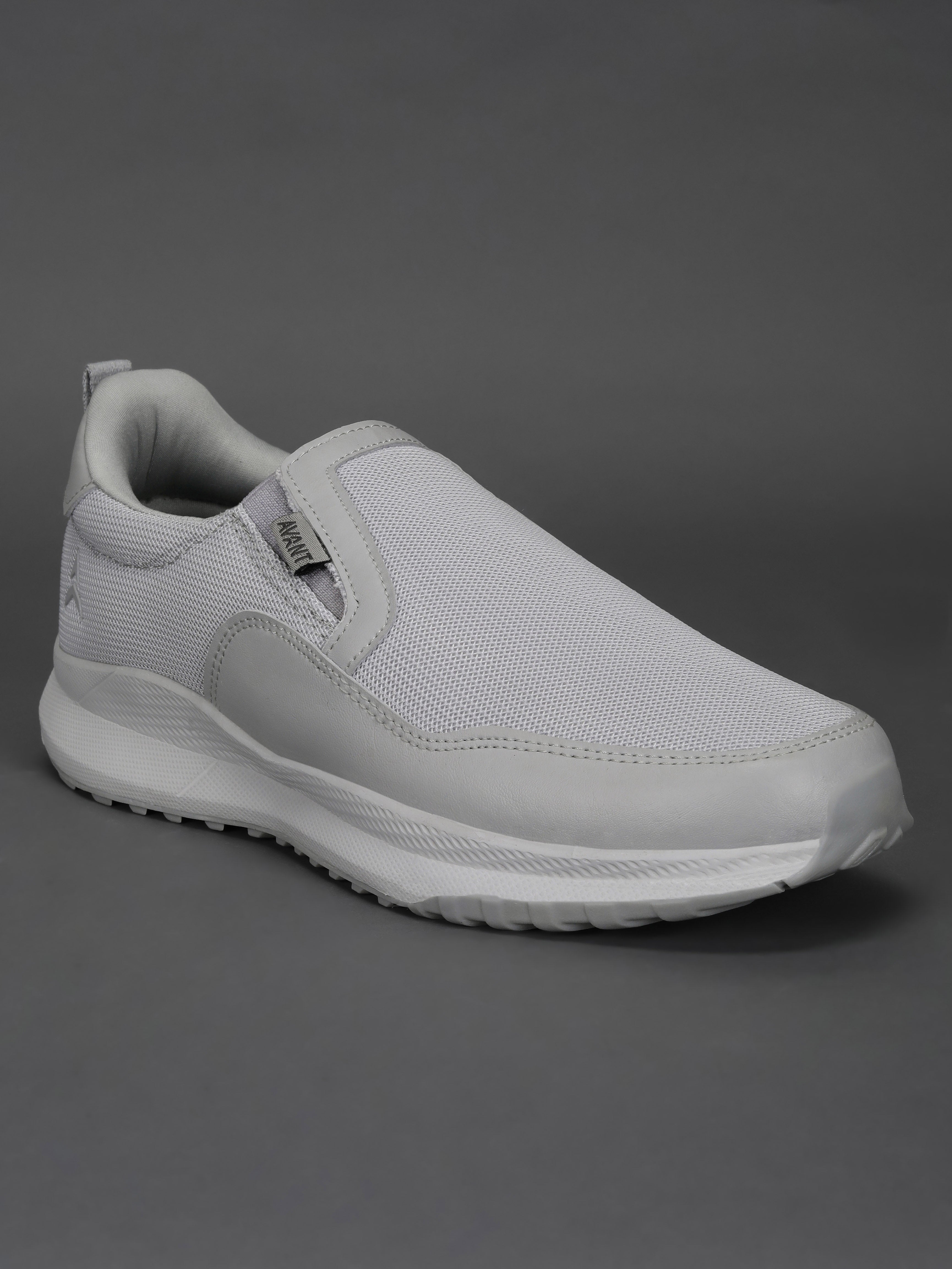 Avant Men's FlexiGlide Slip-On Walking Shoes - Grey