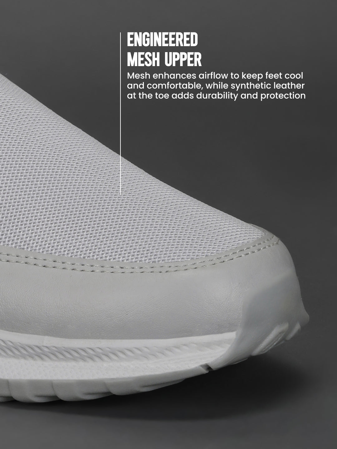 Avant Men's FlexiGlide Slip-On Walking Shoes - Grey