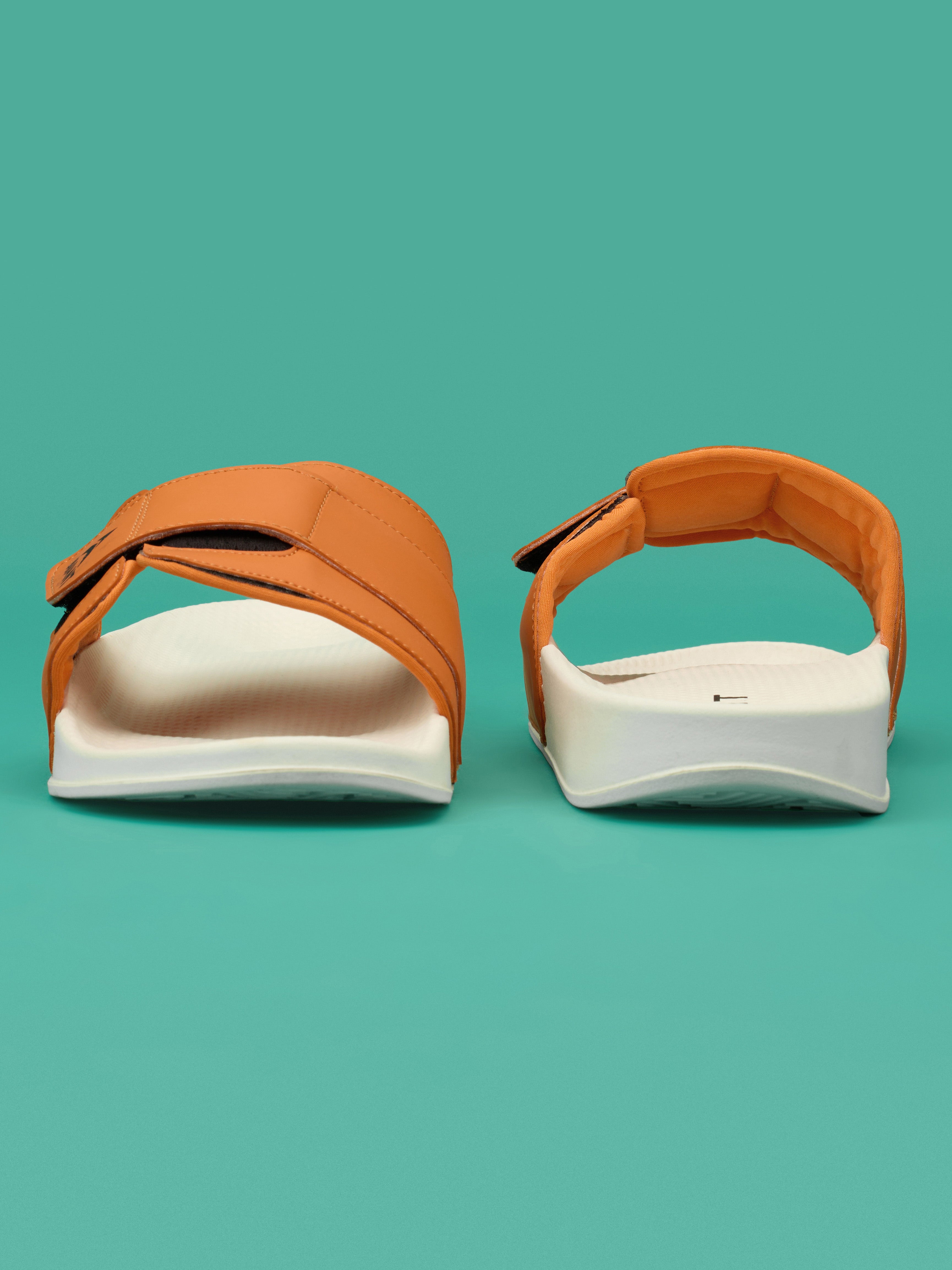 Avant Men's Stepster Sliders  - Orange
