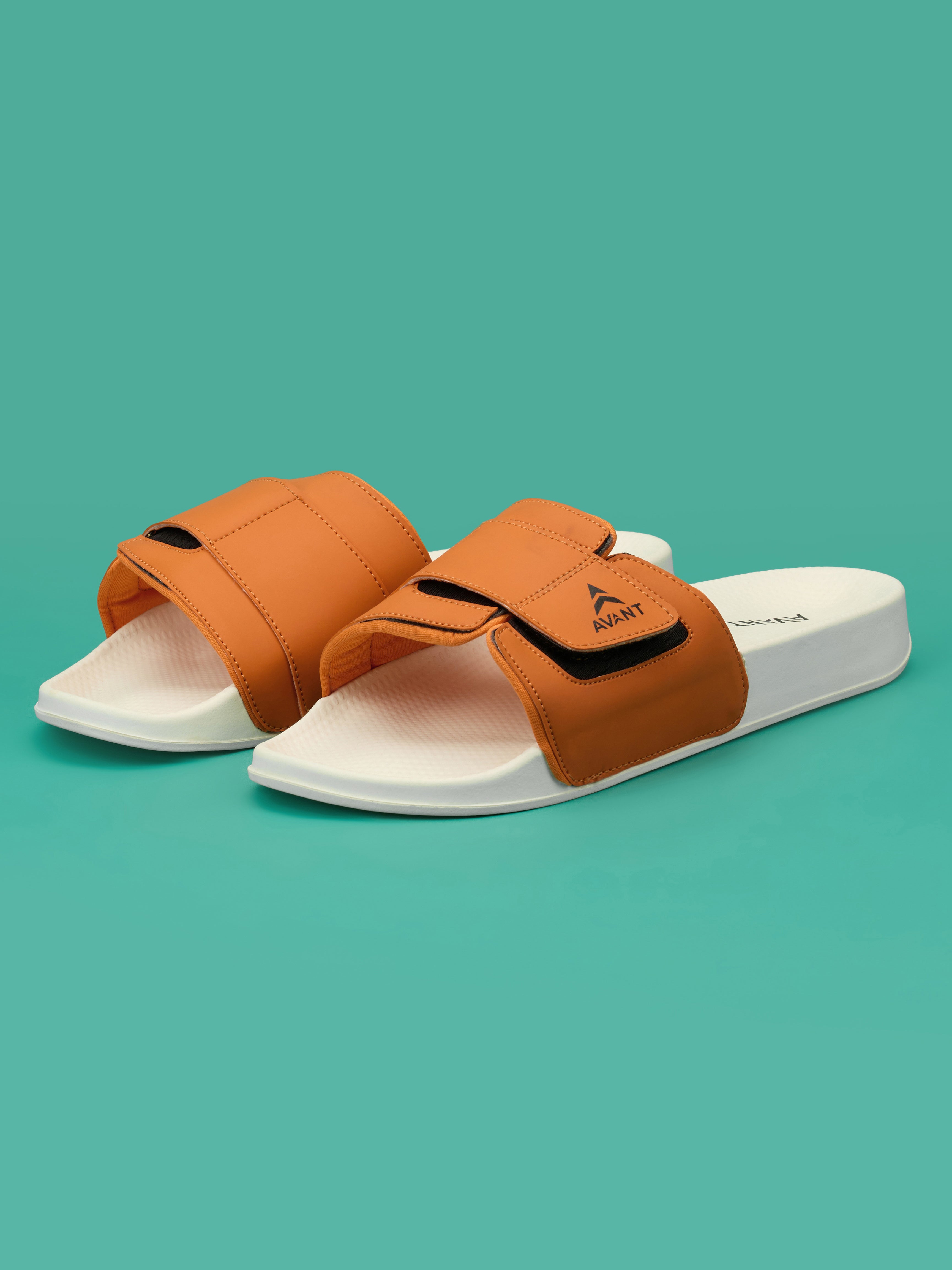 Avant Men's Stepster Sliders  - Orange