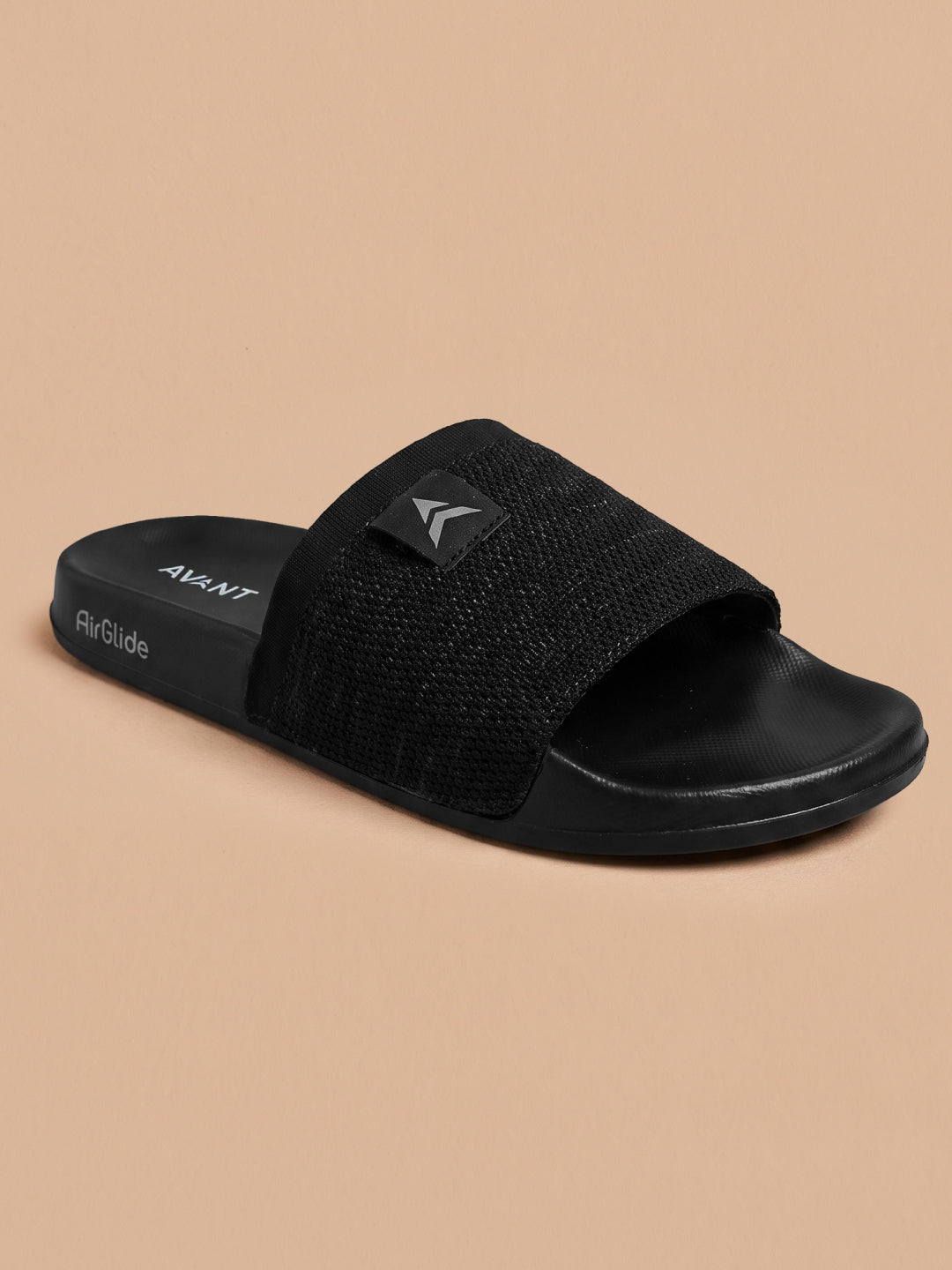 Avant Men's FlowKnit Sliders - Black