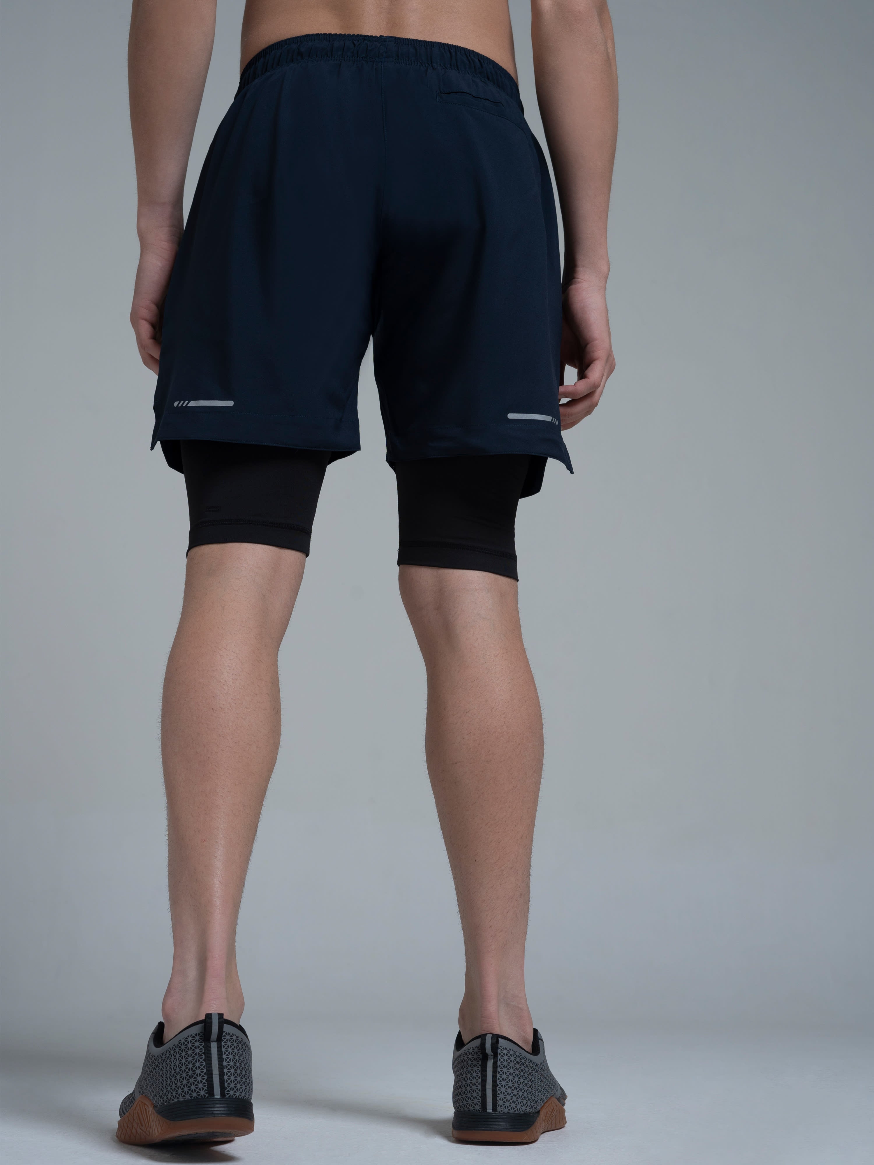 Vital Rep Navy Gym Shorts