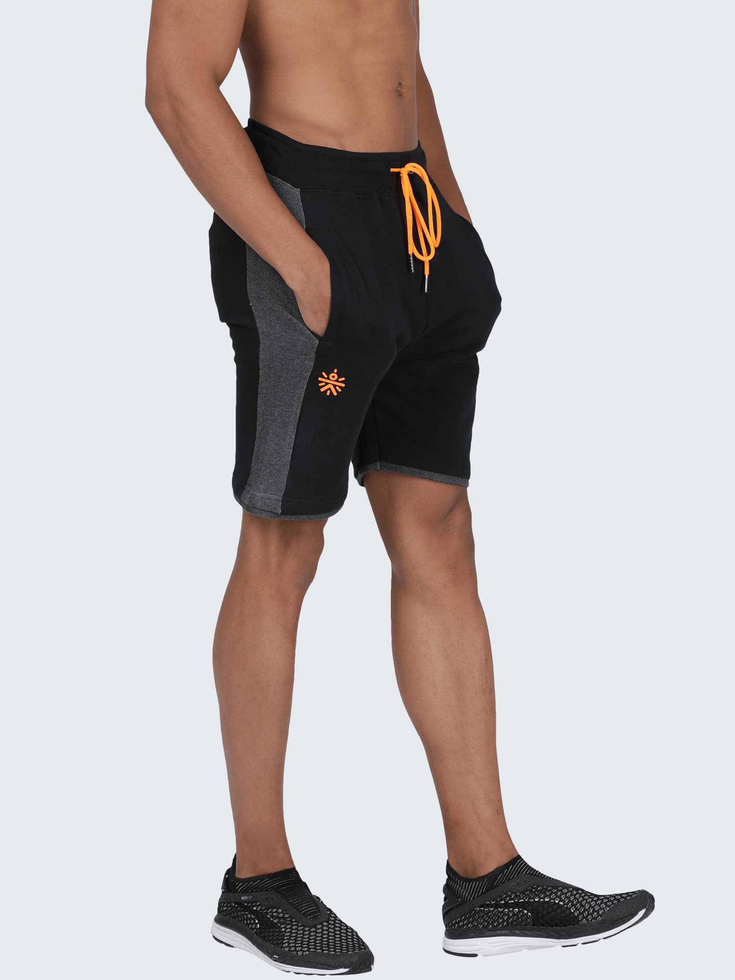 Everydays Relax Black Casual Shorts