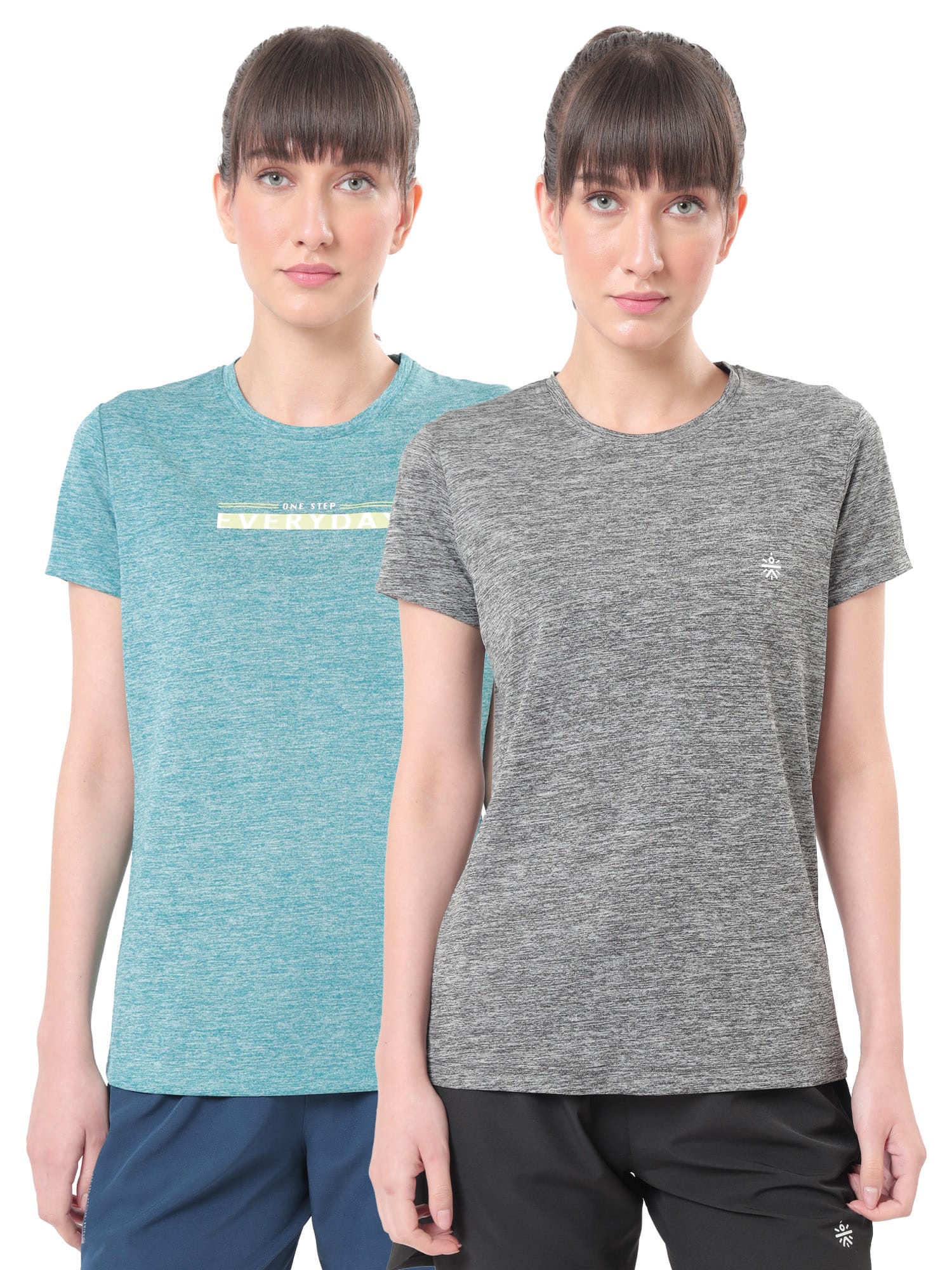 Logo Play Chest Print Active T-shirt Pack of 2