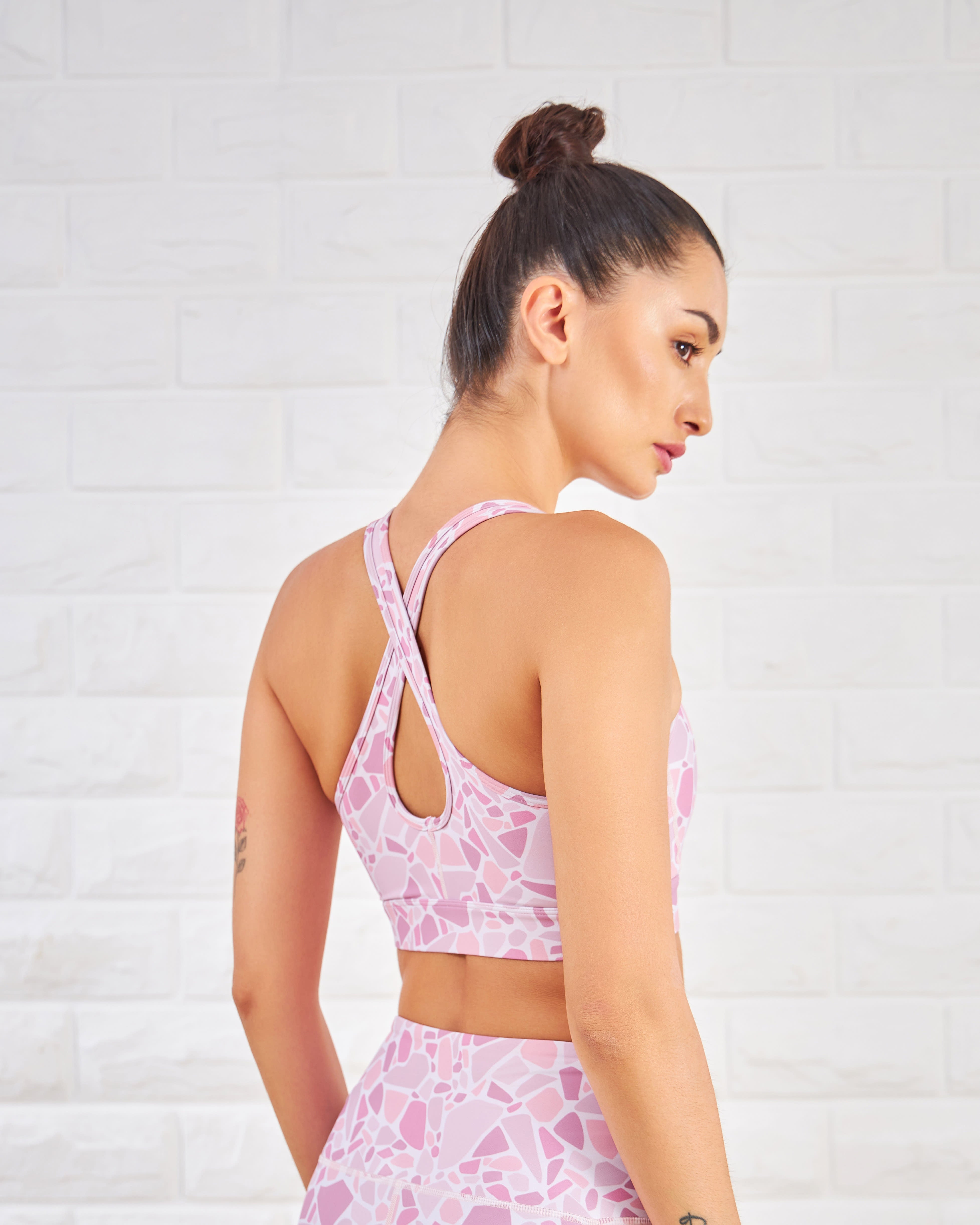 Medium Impact Cross Back Sports Bra