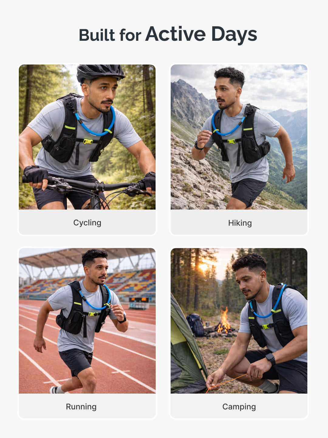 Cult Hydration Bag with 2L Water Pouch