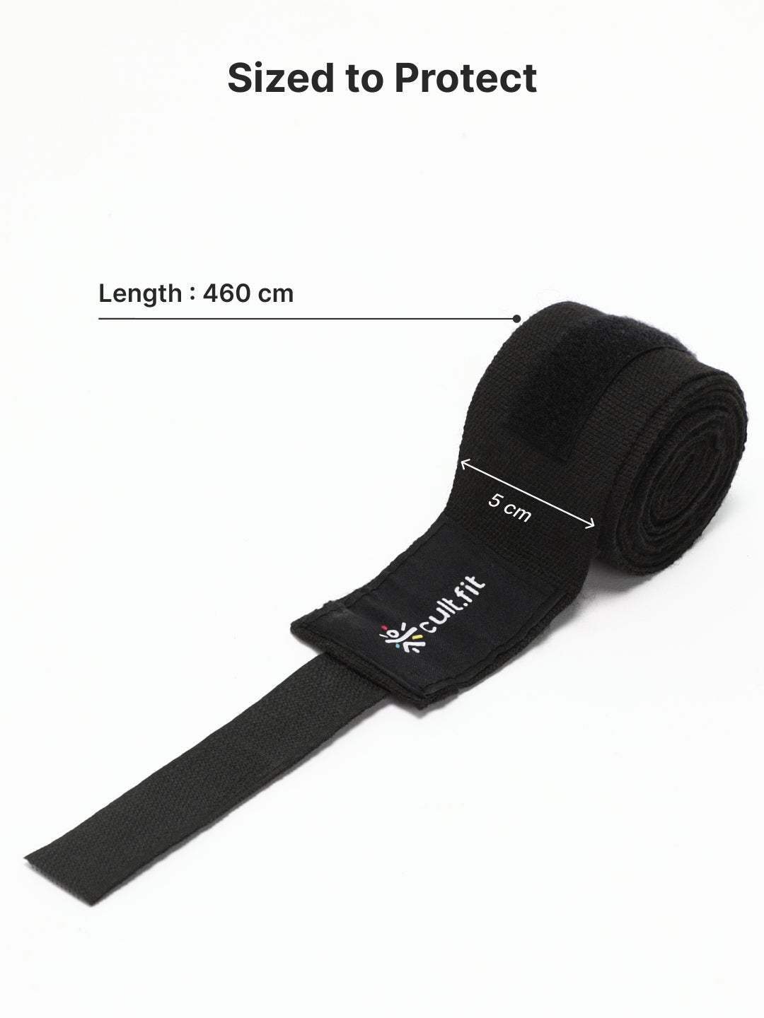 Boxing Hand wrap Black