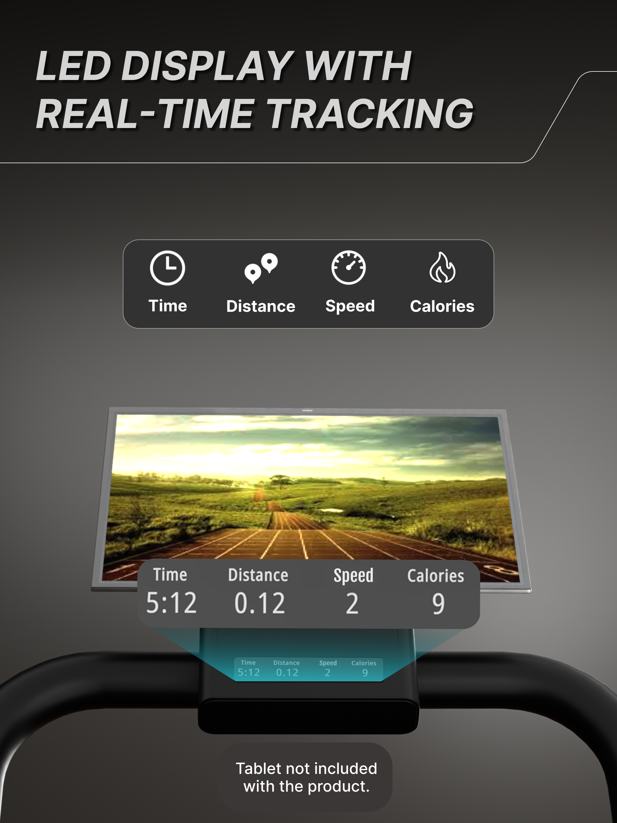 Cult Ever Climb Climber Machine | 150 kg Max Weight | 8-Level Magnetic Resistance | 3-Level Incline & Pedal Inclination | Foldable with Wheels | LED Display & Tablet Holder | Ideal for Home use