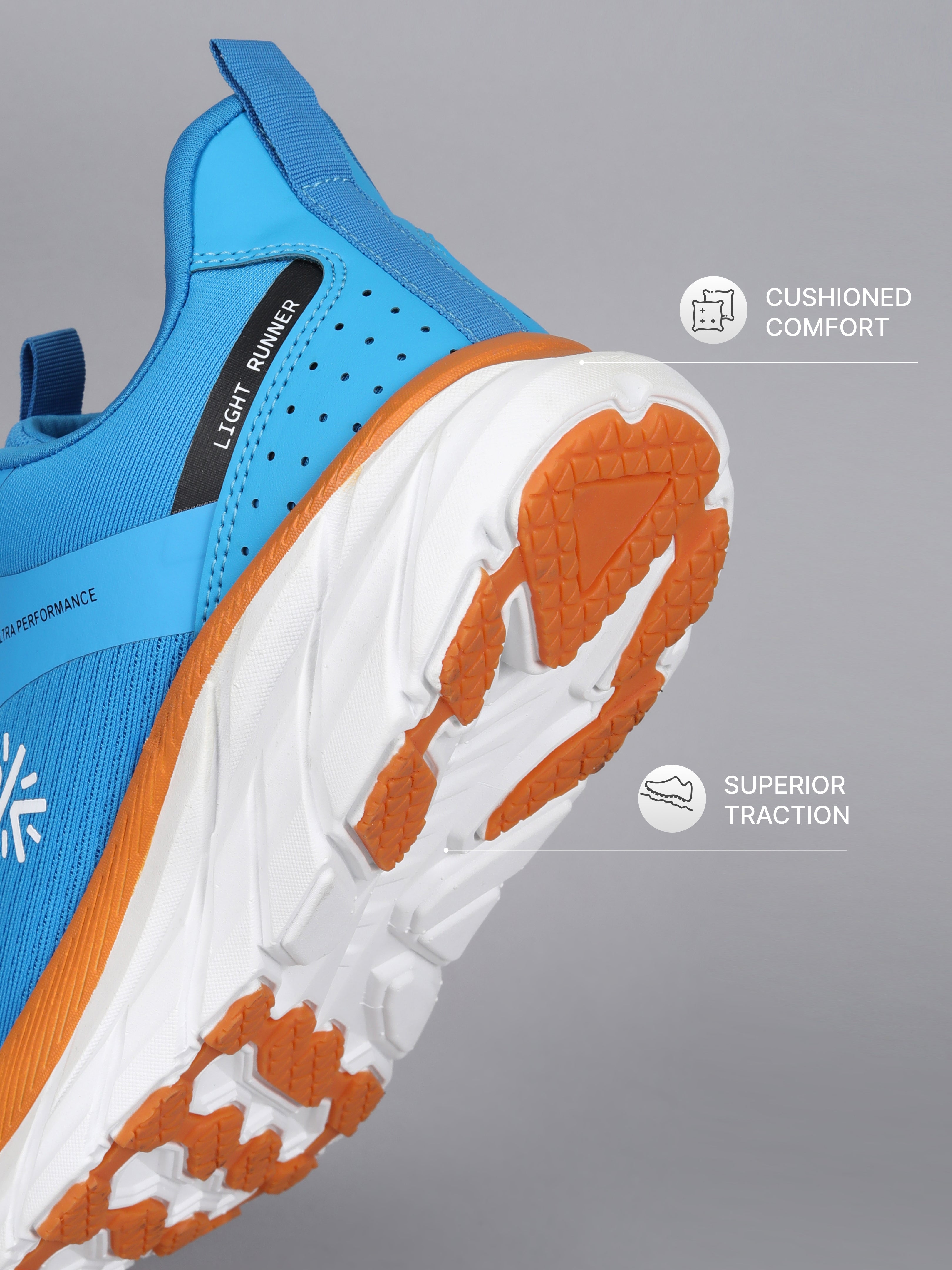 Cult Men's Hyperion Running Shoes - Sky Blue