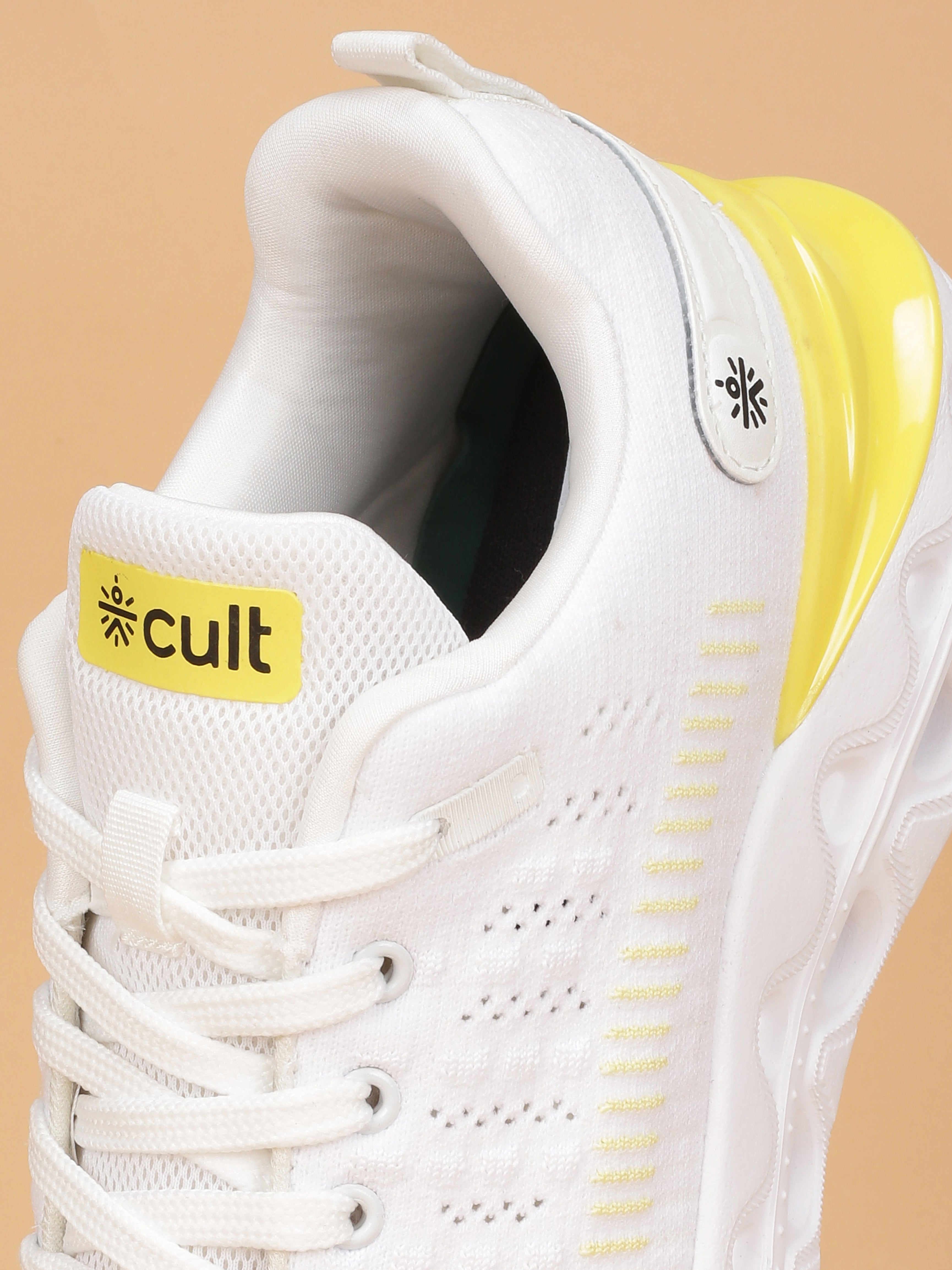 cult Men's Flexora Sneaker Shoes - Yellow