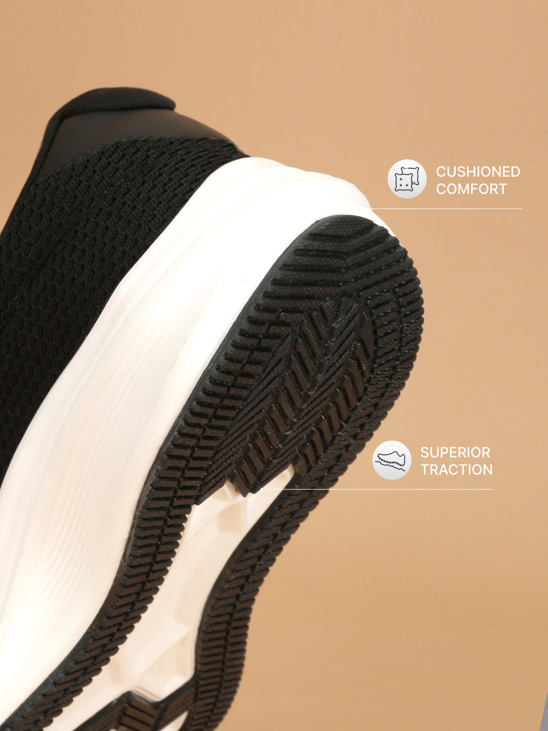 Cult Women's Glide Walk Walking Shoes - Black