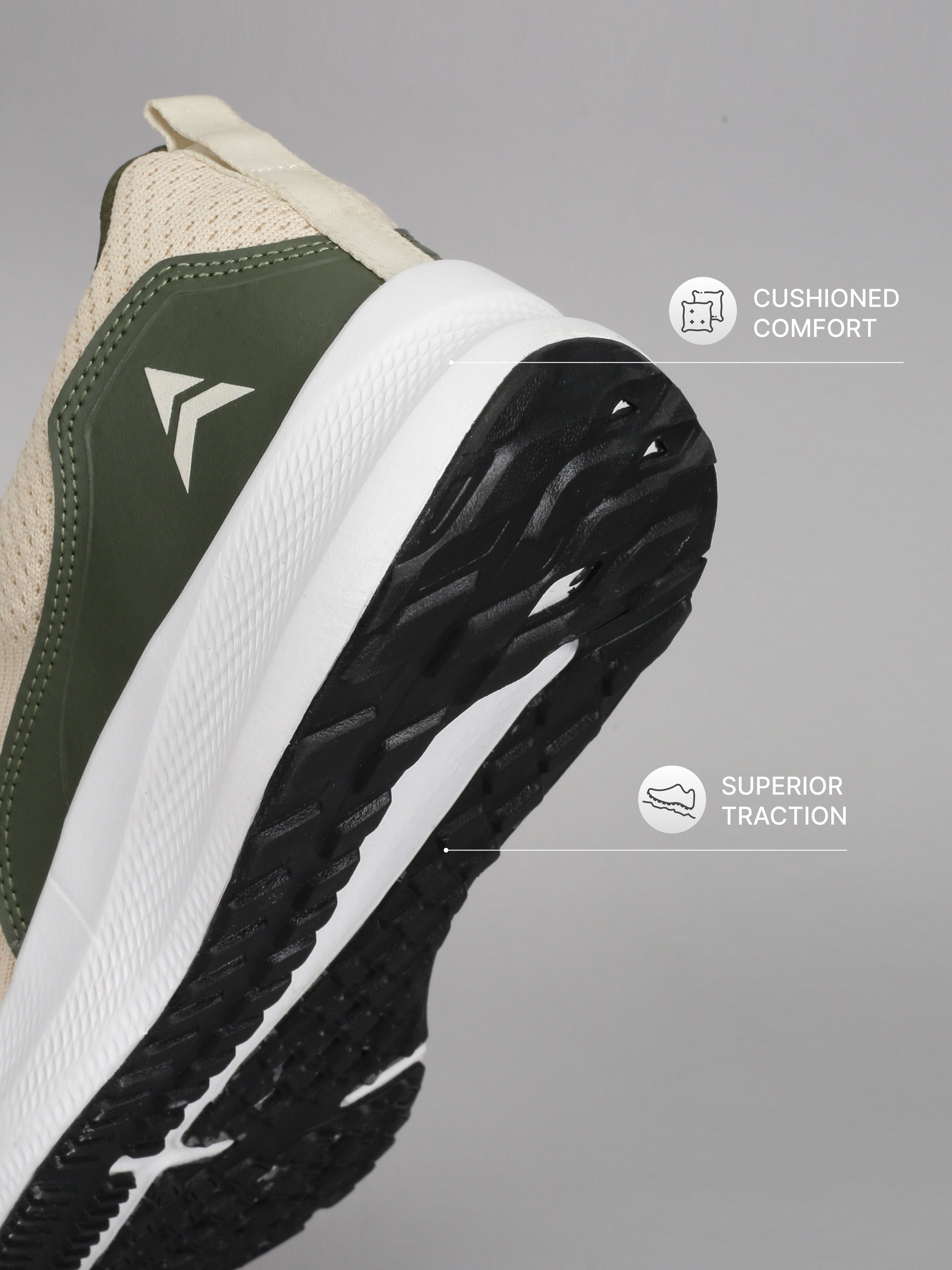 Avant Men's Nest 2.0 Walking Shoes - Cream/Olive