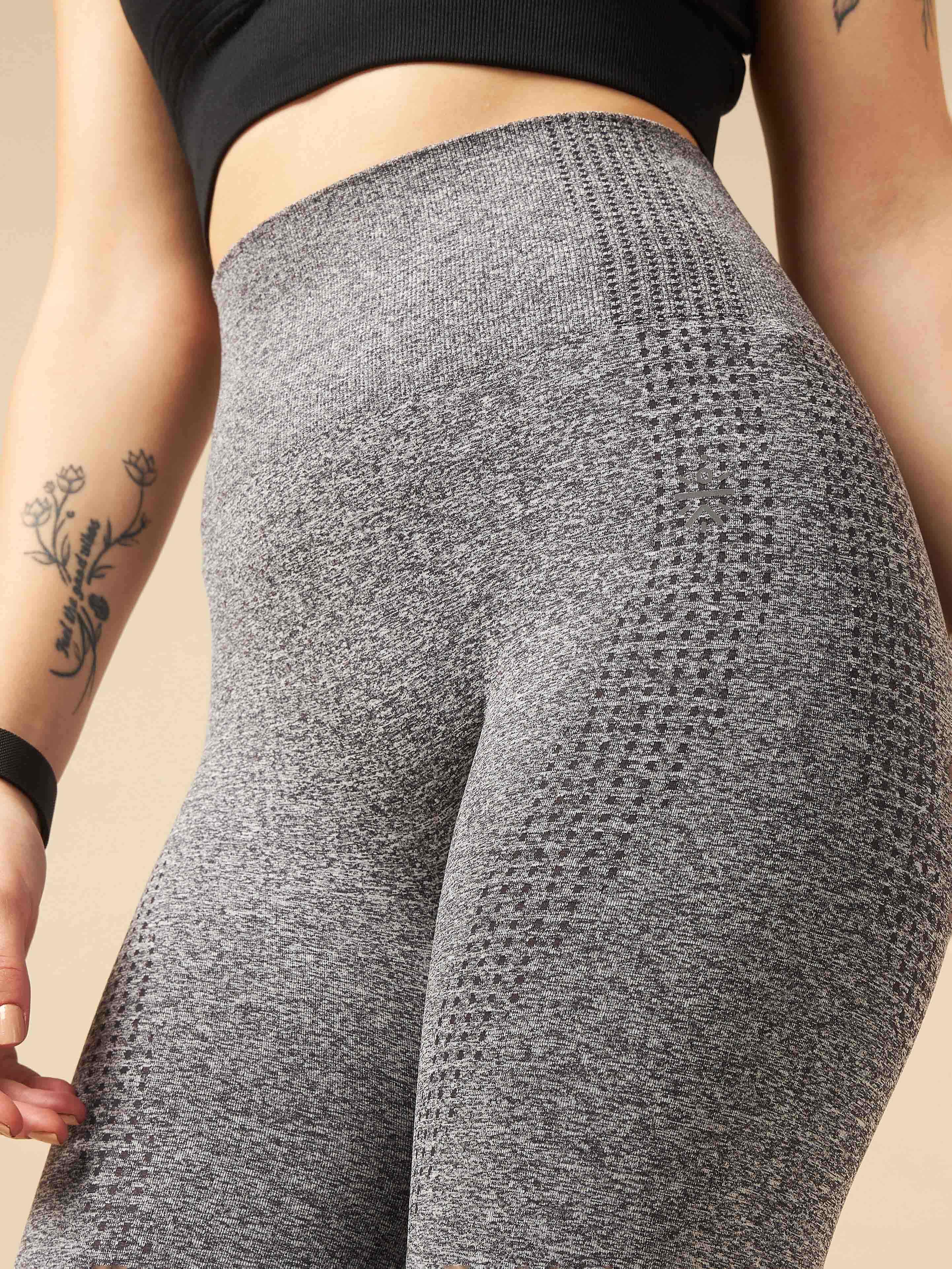 Dark Grey Seamless Contour Leggings