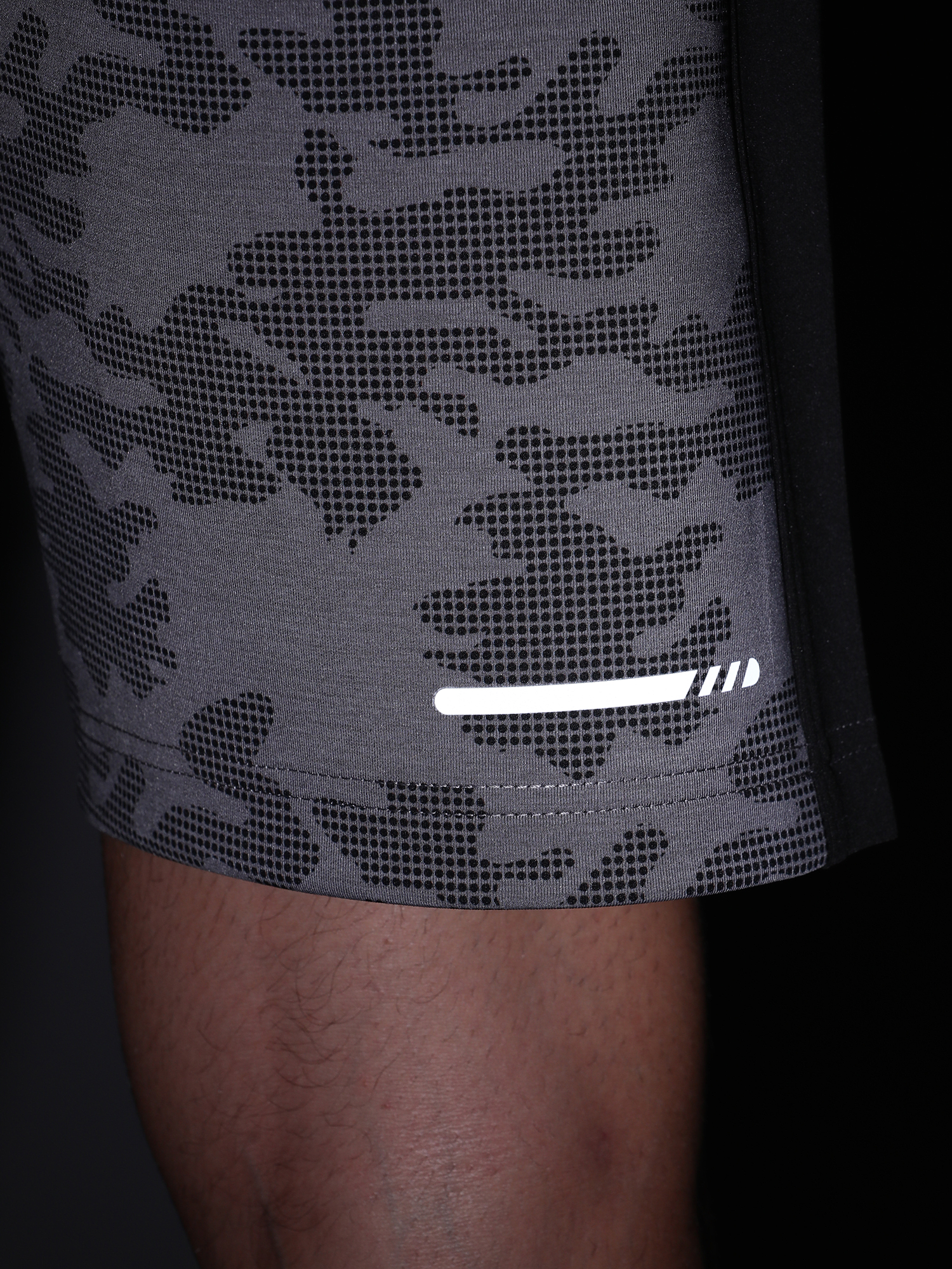 Signature Camo Grey Shorts